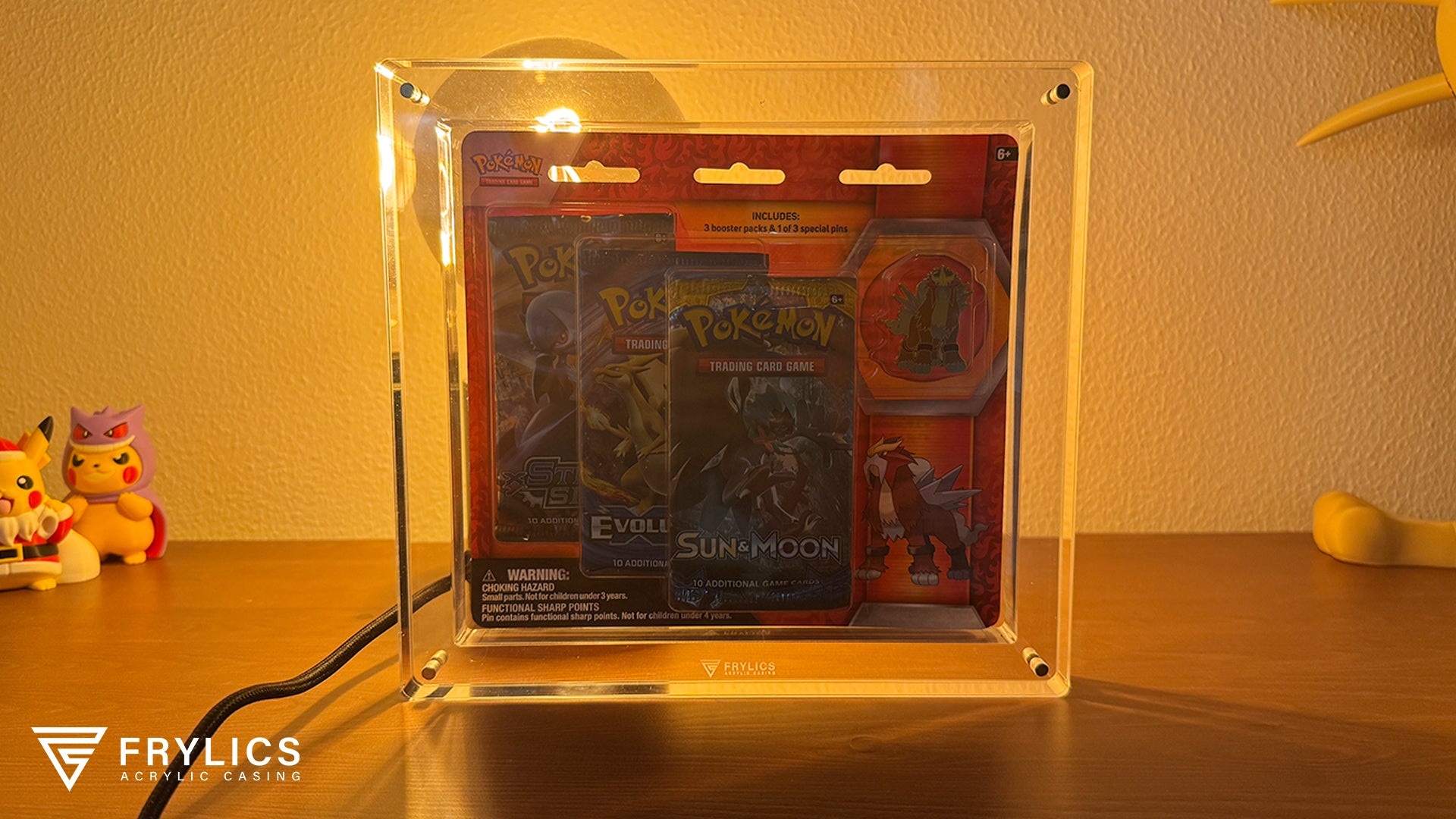 Pokémon Blister 3-pack - Acryl Case