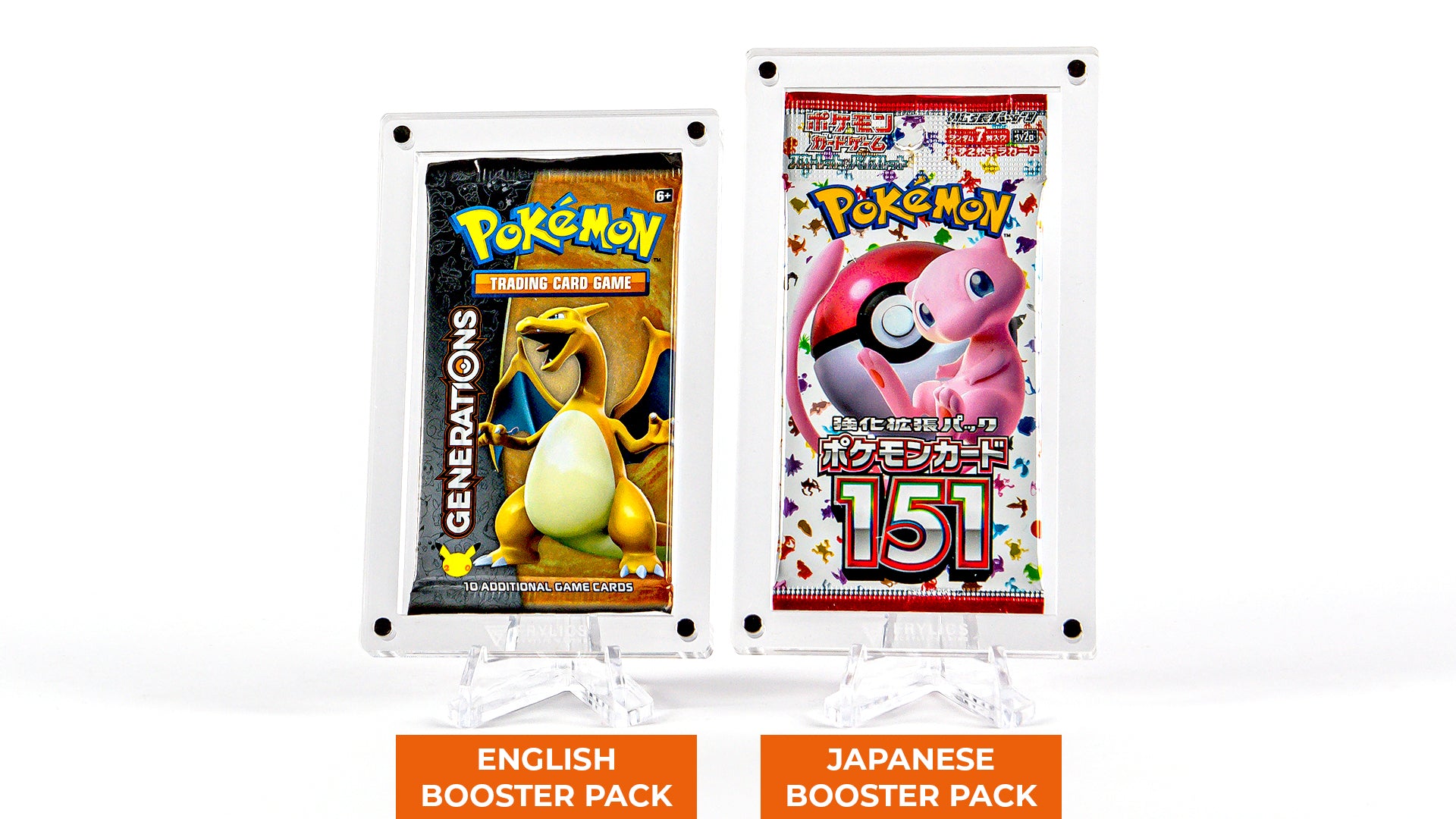 Acrylic Case - Booster pack 1 slot