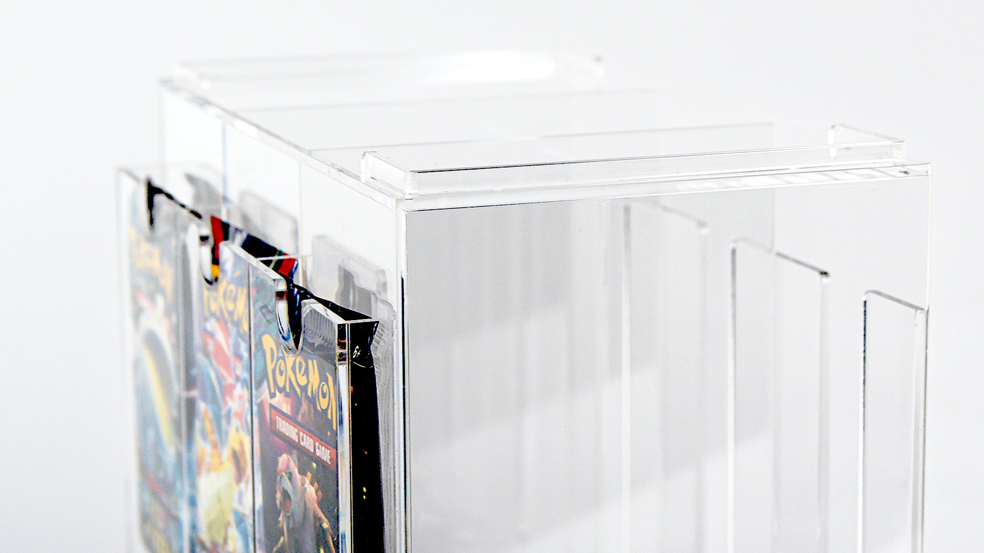 Acrylic Case - Booster pack dispenser 3-slot
