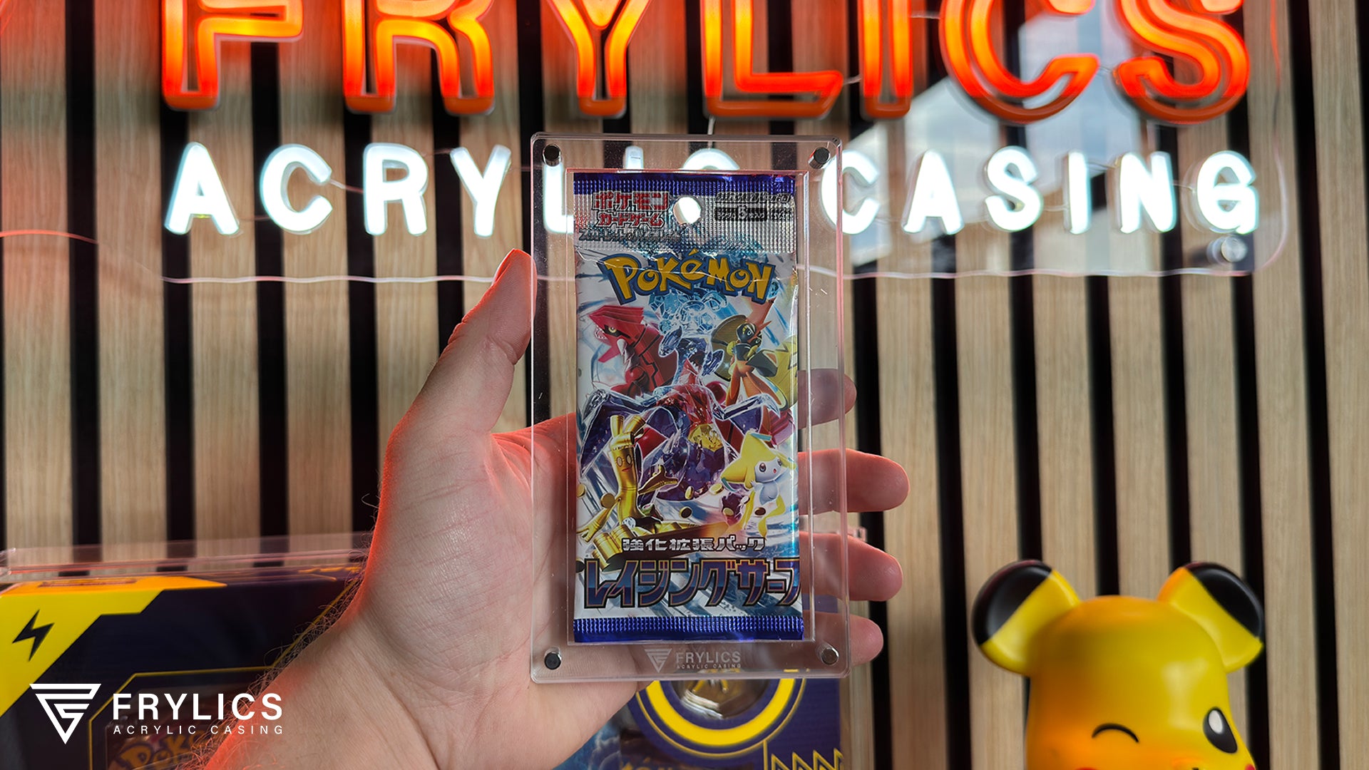 Frylics Booster Pack 1-slot acryl case voor Japanse packs