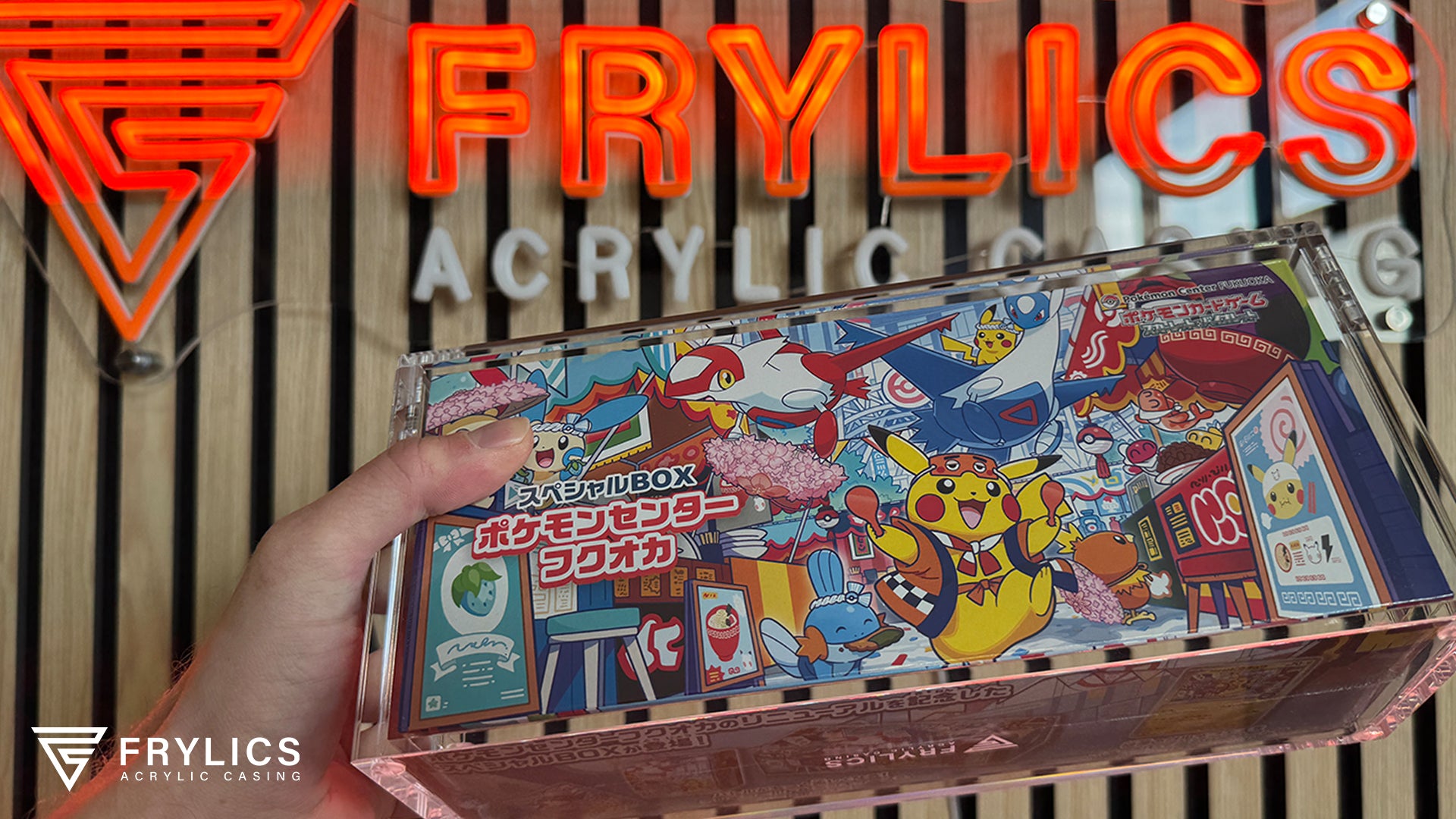 Acrylic Case - Pokémon Center Japanese Special Box