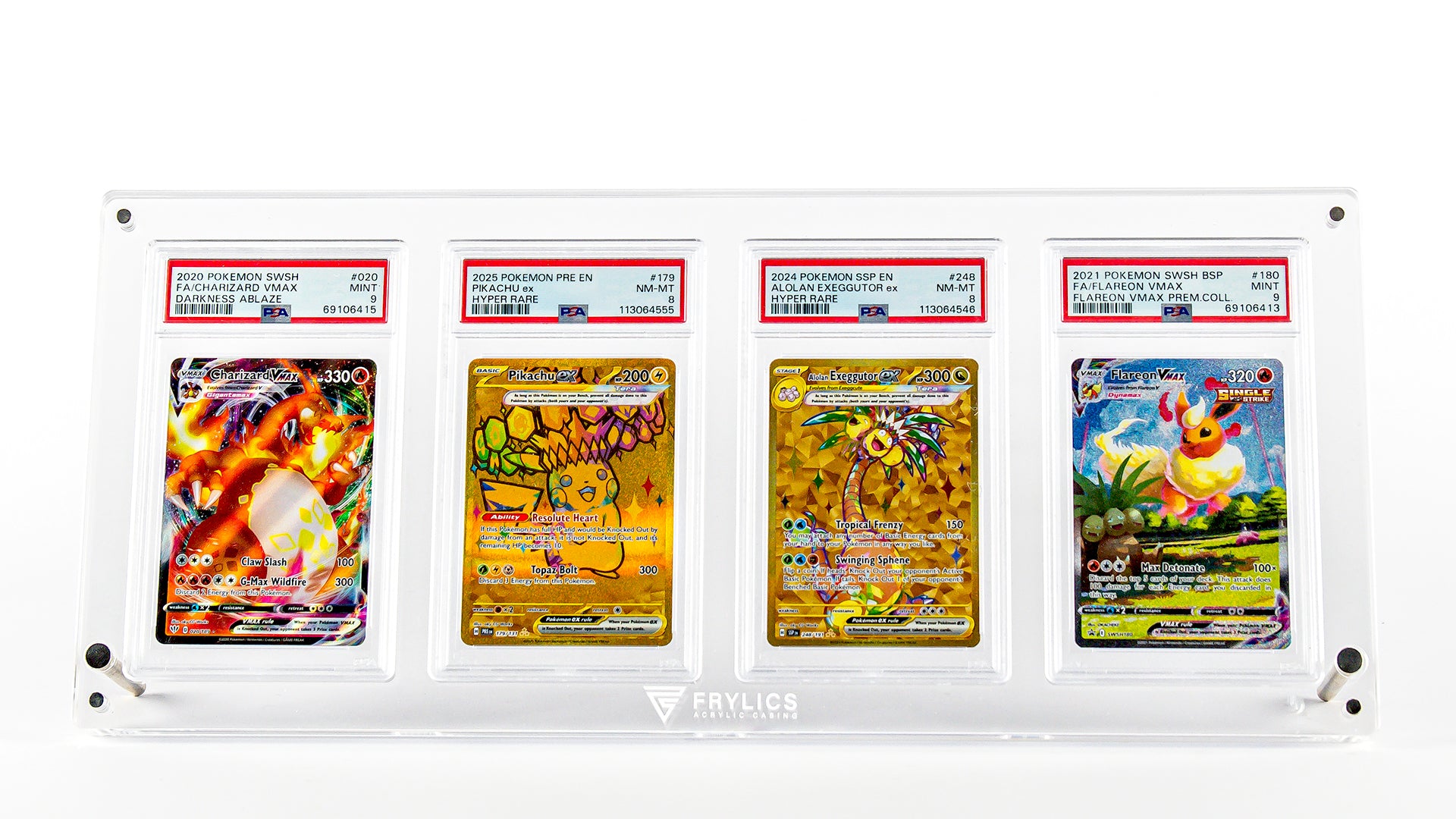 Acrylic Case - Graded card 4 slot
