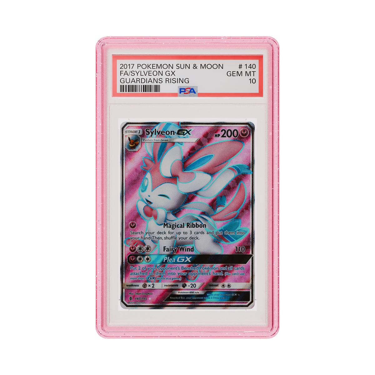 GradedGuard PSA Limited Edition Case - Pink Glitter