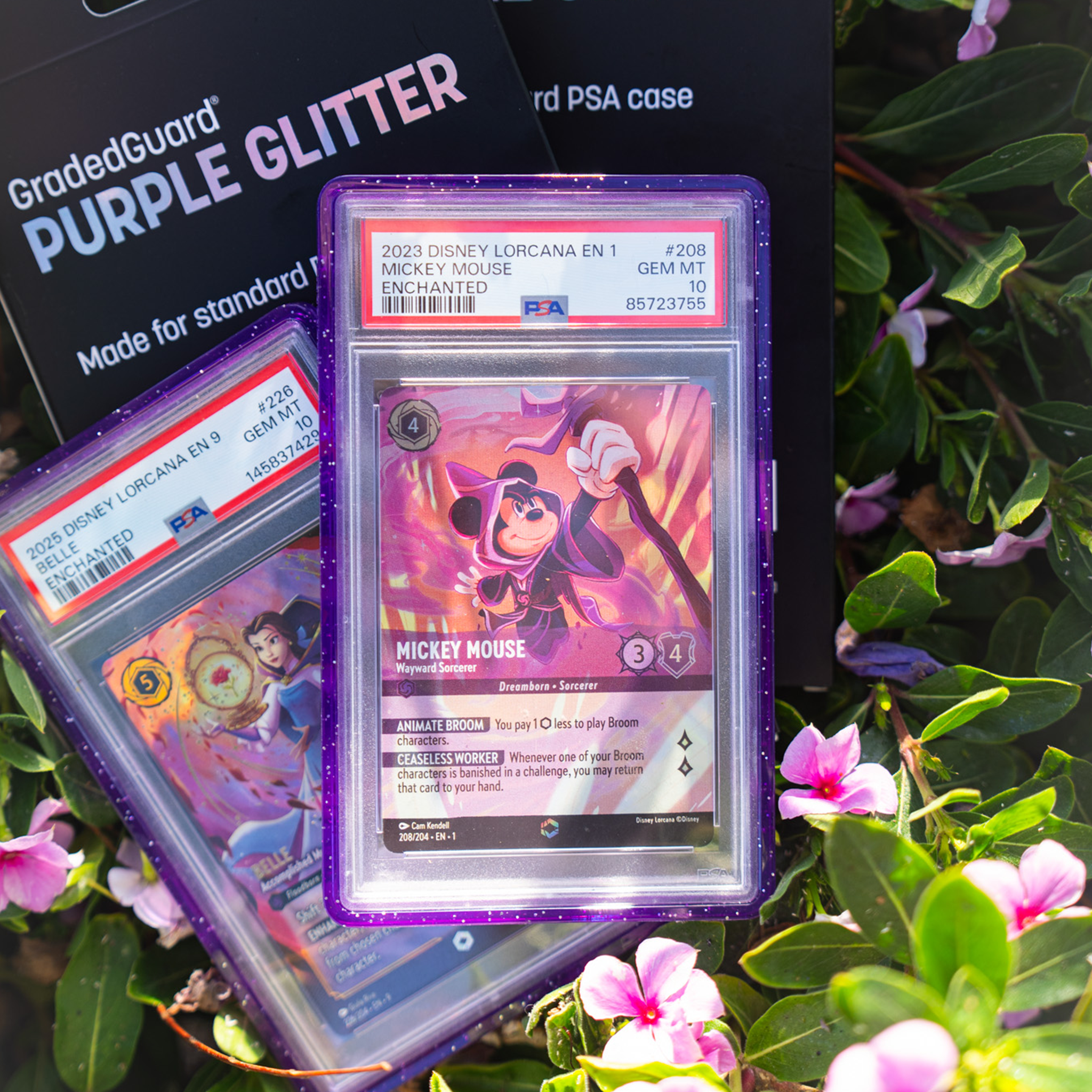 GradedGuard PSA Limited Edition Case - Purple Glitter
