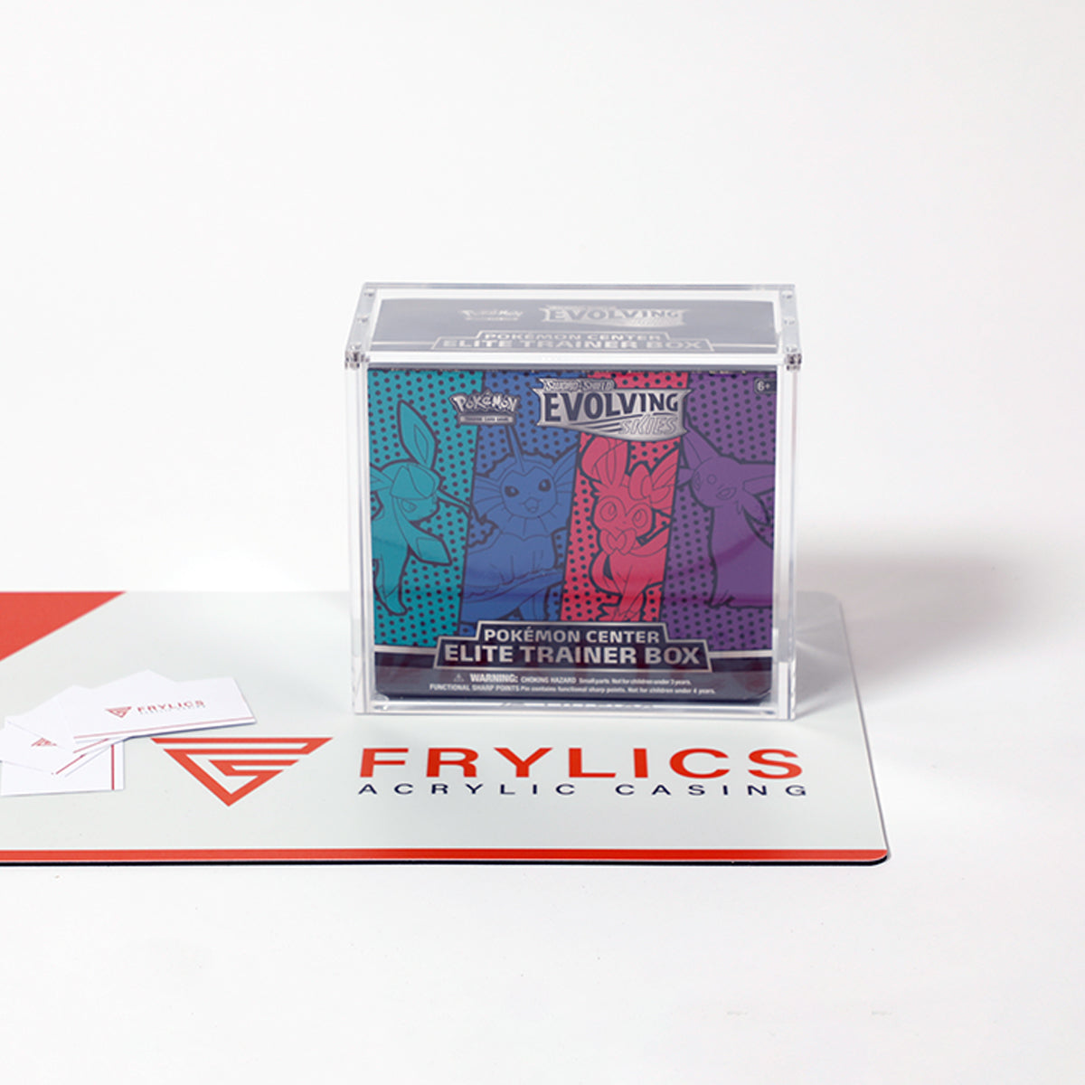 Elite Trainer Box acryl case op muismat