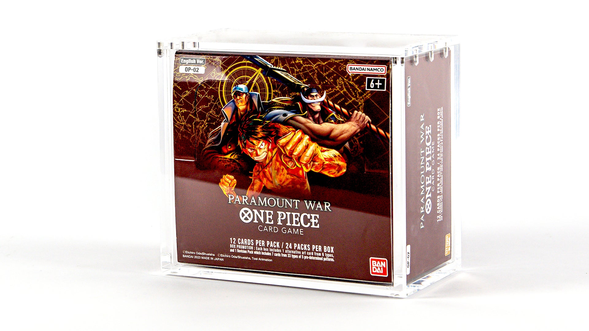 Acryl Case - One Piece OP-3 & OP-1 + 2 Reprint (Engels)
