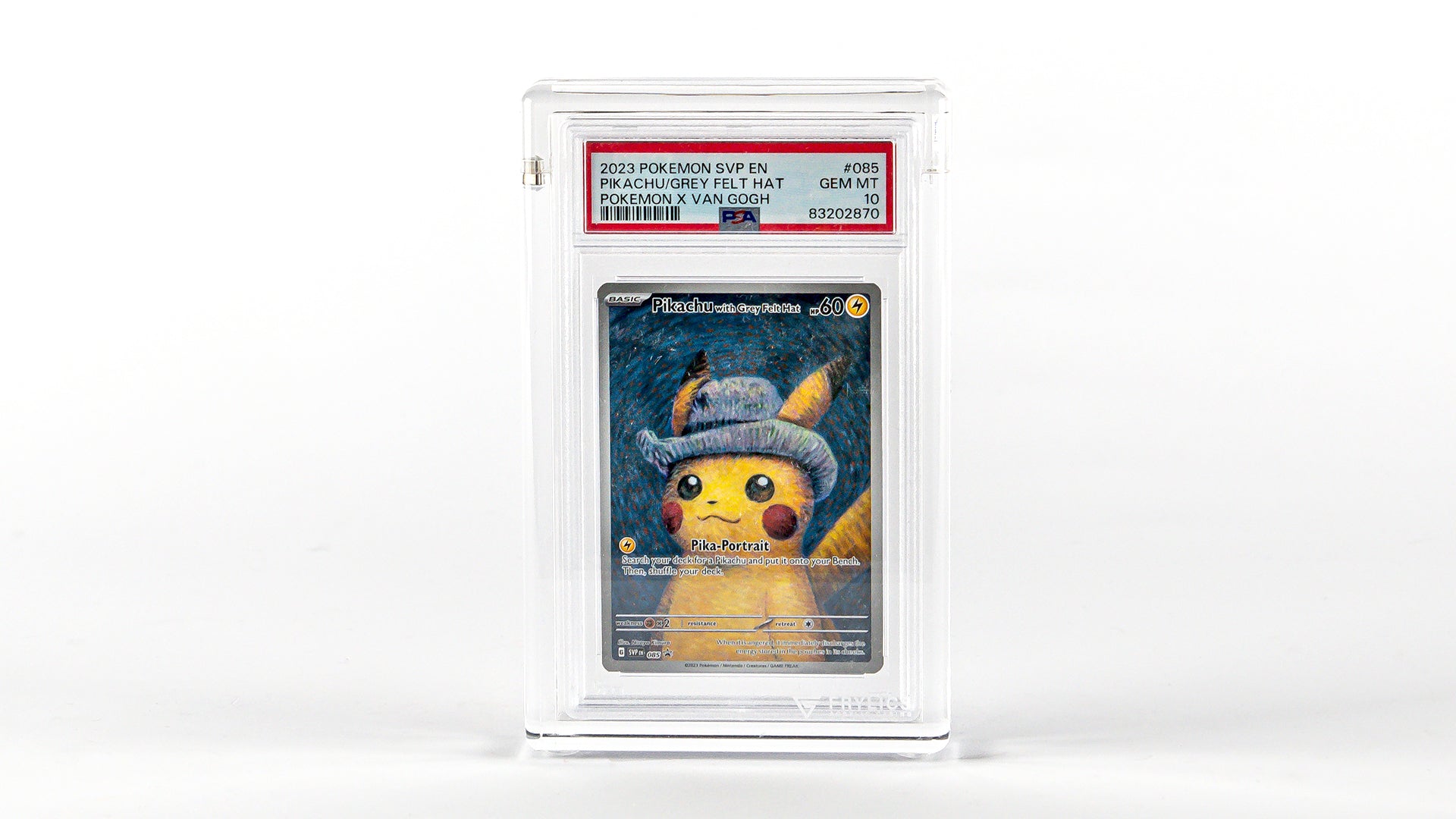 Acrylic Case - PSA 1-slot acrylic block