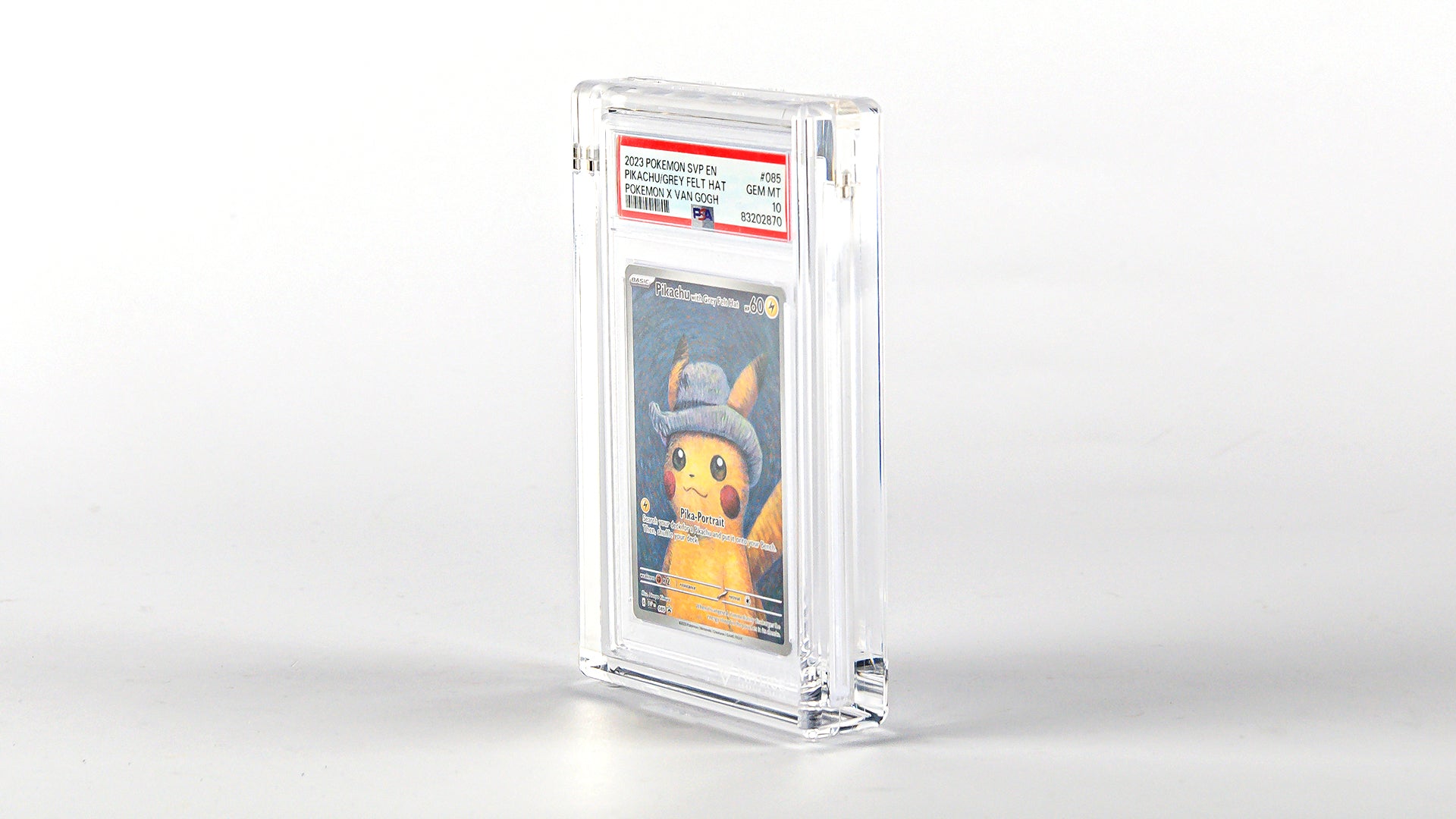 Acrylic Case - PSA 1-slot acrylic block