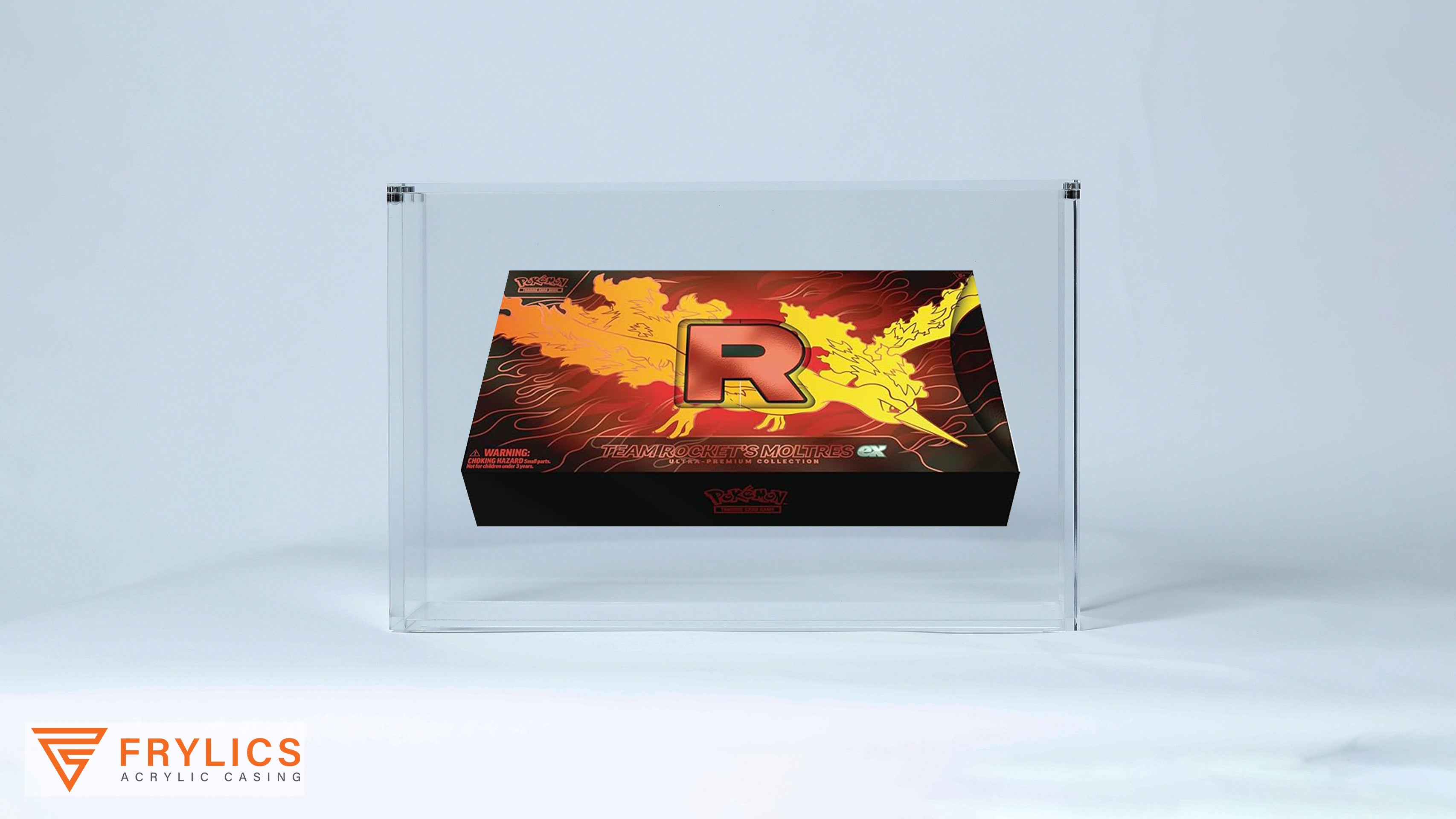 Pokémon Ultra-Premium Collection Team Rocket's Moltres ex (UPC) - Acrylic Case