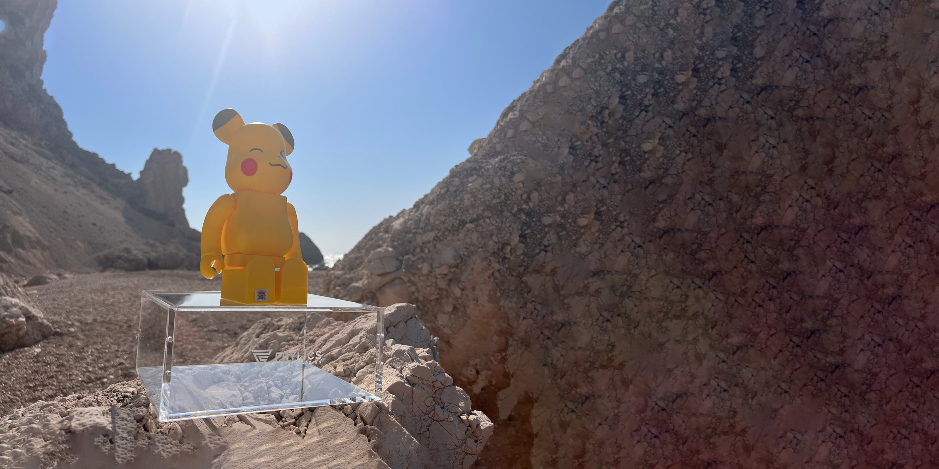 Pikachu op acryl case aanbieding