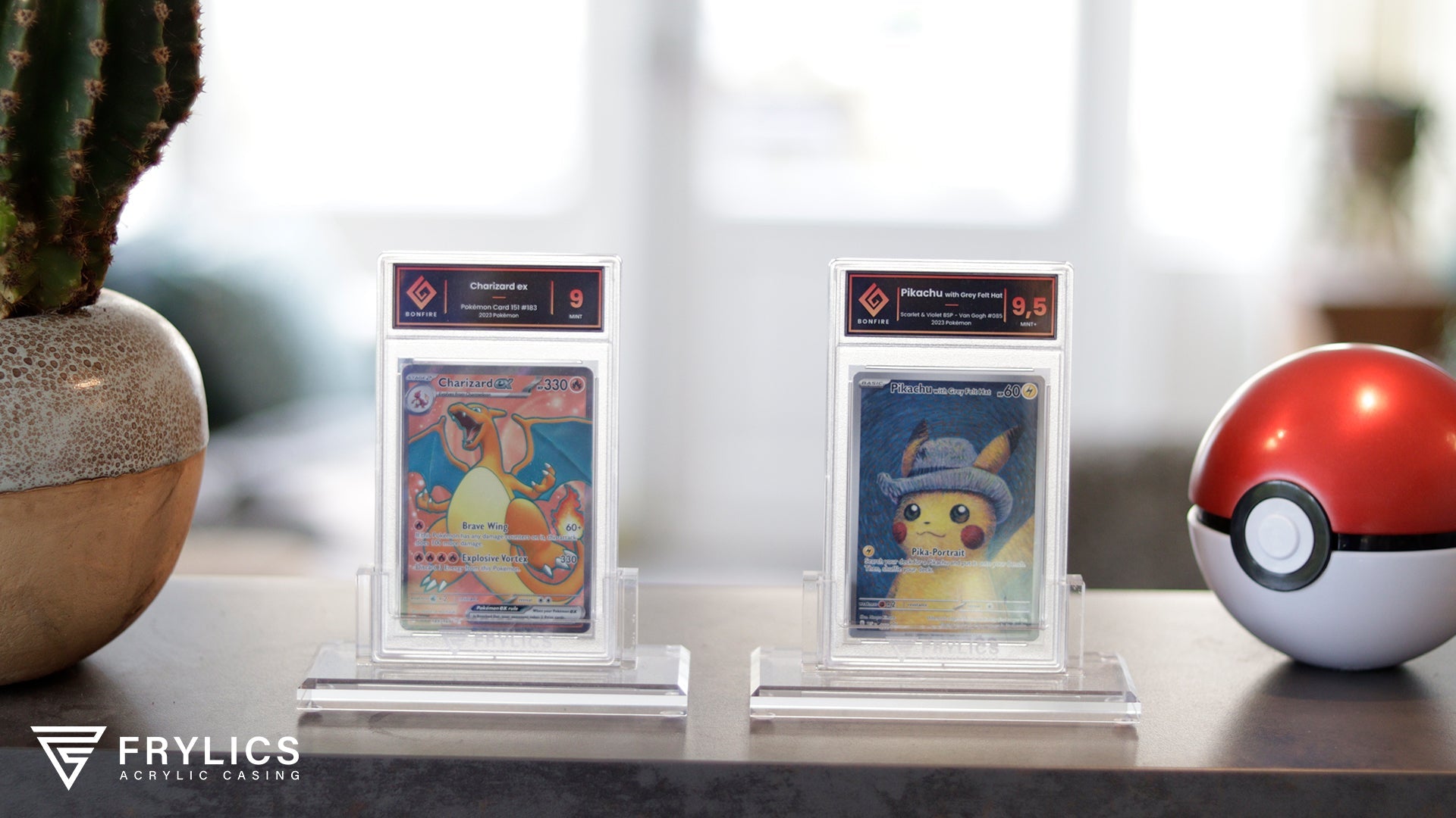 Graded card acryl standaard - Frylics - Graded card acryl standaard