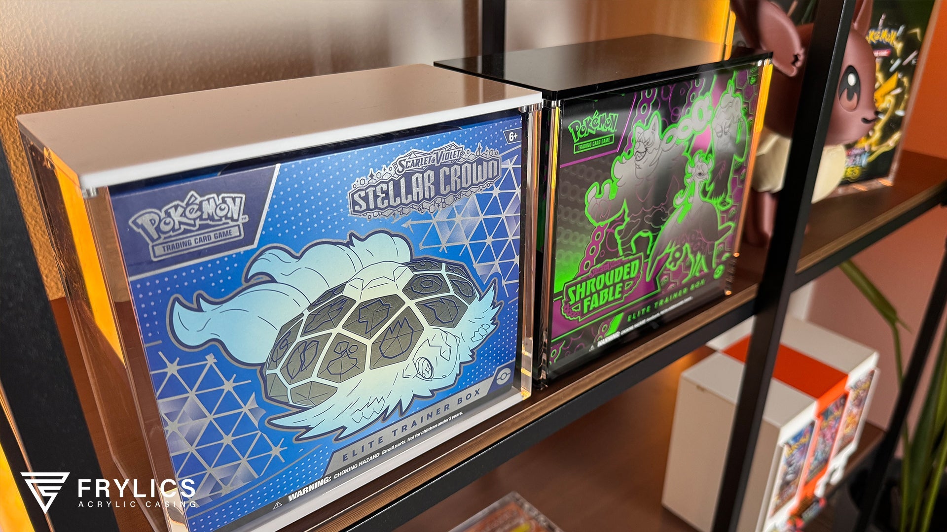 Pokémon Elite Trainer Box (ETB) - Acryl Case - Frylics - Pokémon Elite Trainer Box (ETB) - Acryl Case