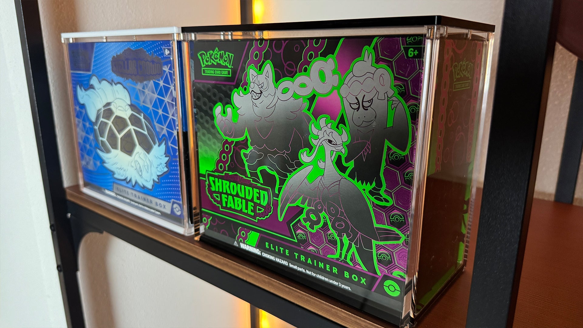 Pokémon Elite Trainer Box (ETB) - Acryl Case - Frylics - Pokémon Elite Trainer Box (ETB) - Acryl Case