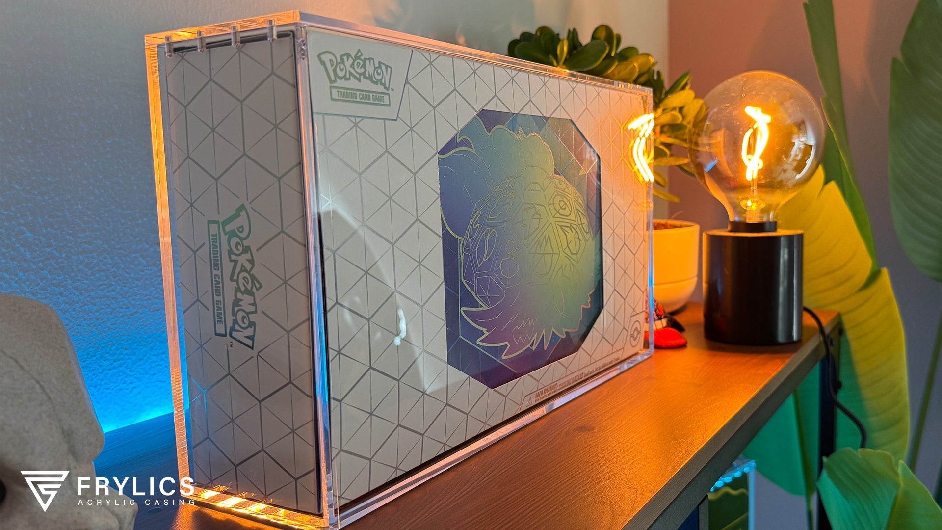 Pokémon Ultra - Premium Collection Terapagos EX (UPC) - Acryl Case - Frylics - Pokémon Ultra - Premium Collection Terapagos EX (UPC) - Acryl Case
