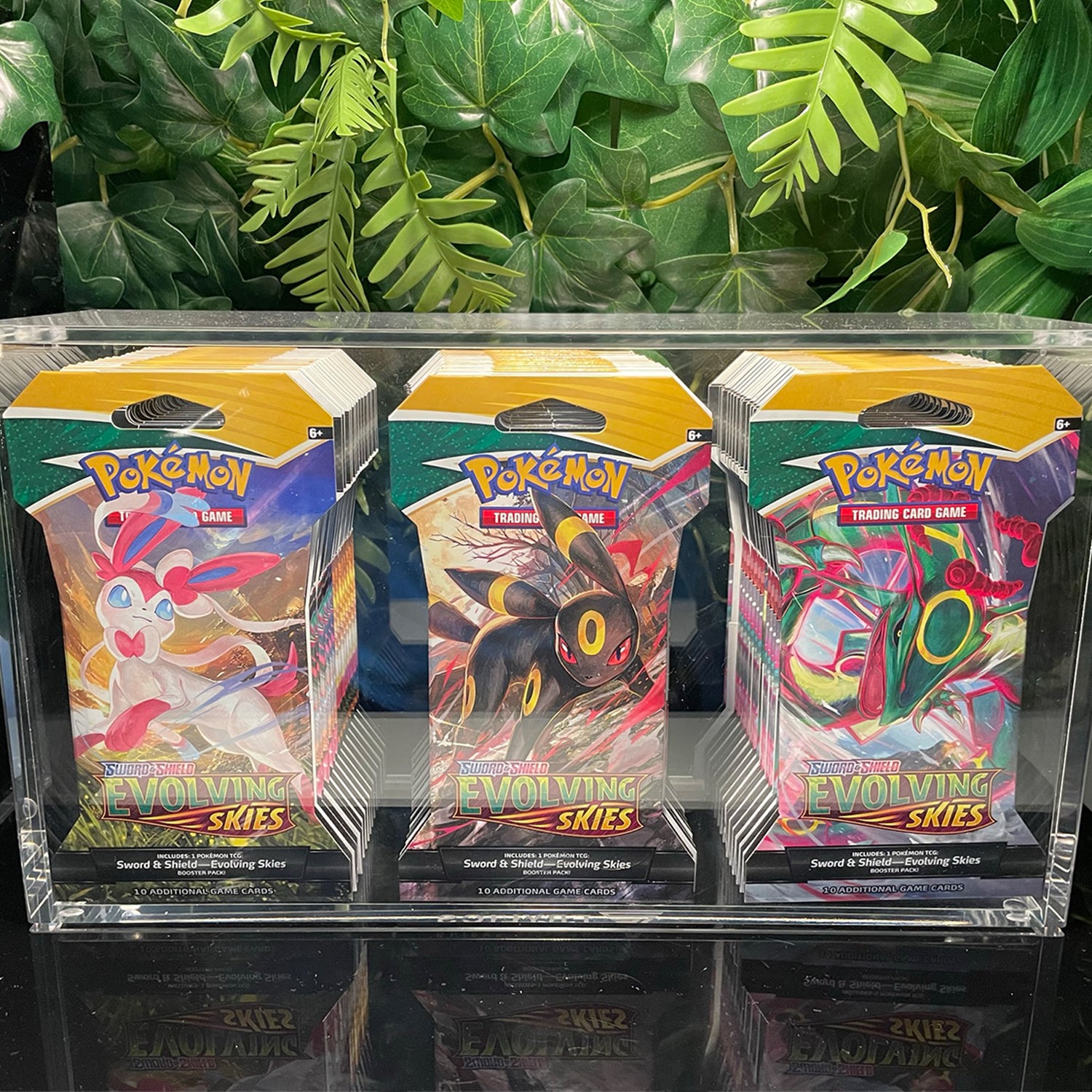Sleeved boosterpack acryl case