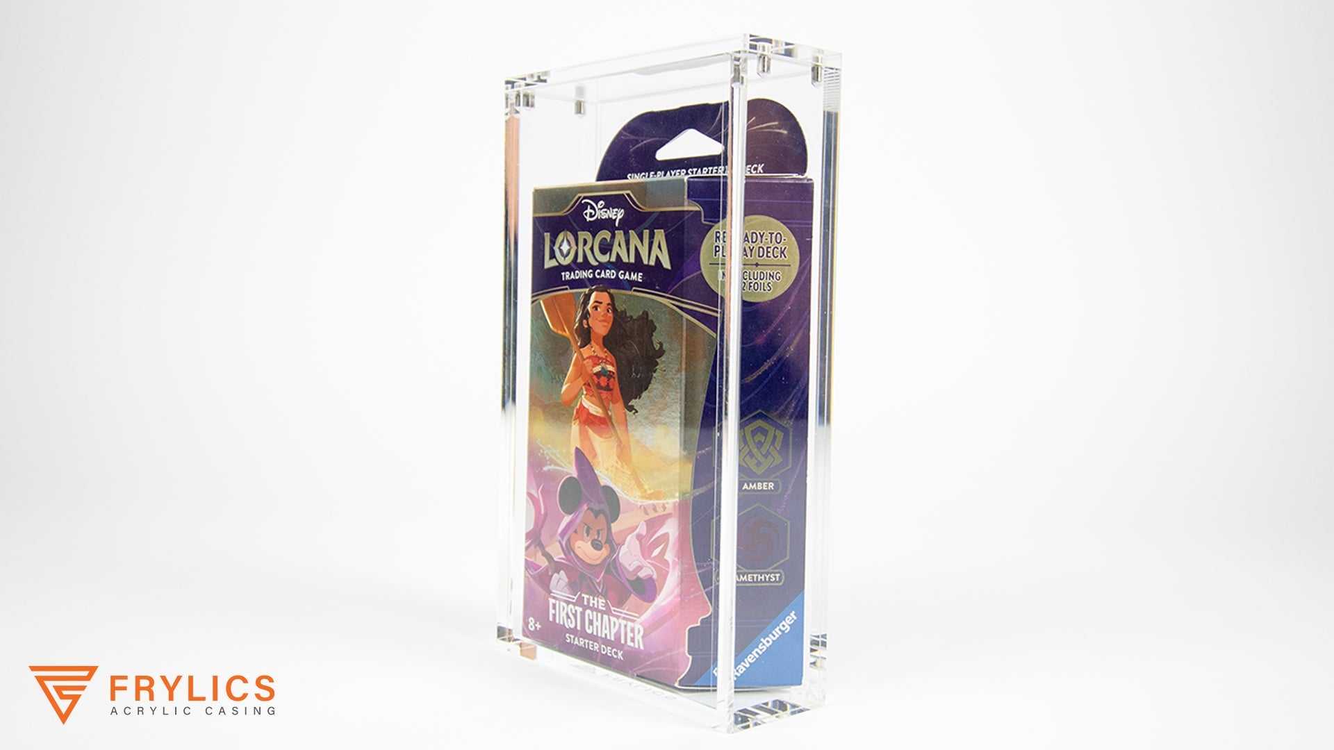 Starter Deck - Lorcana acryl case - Frylics - Starter Deck - Lorcana acryl case