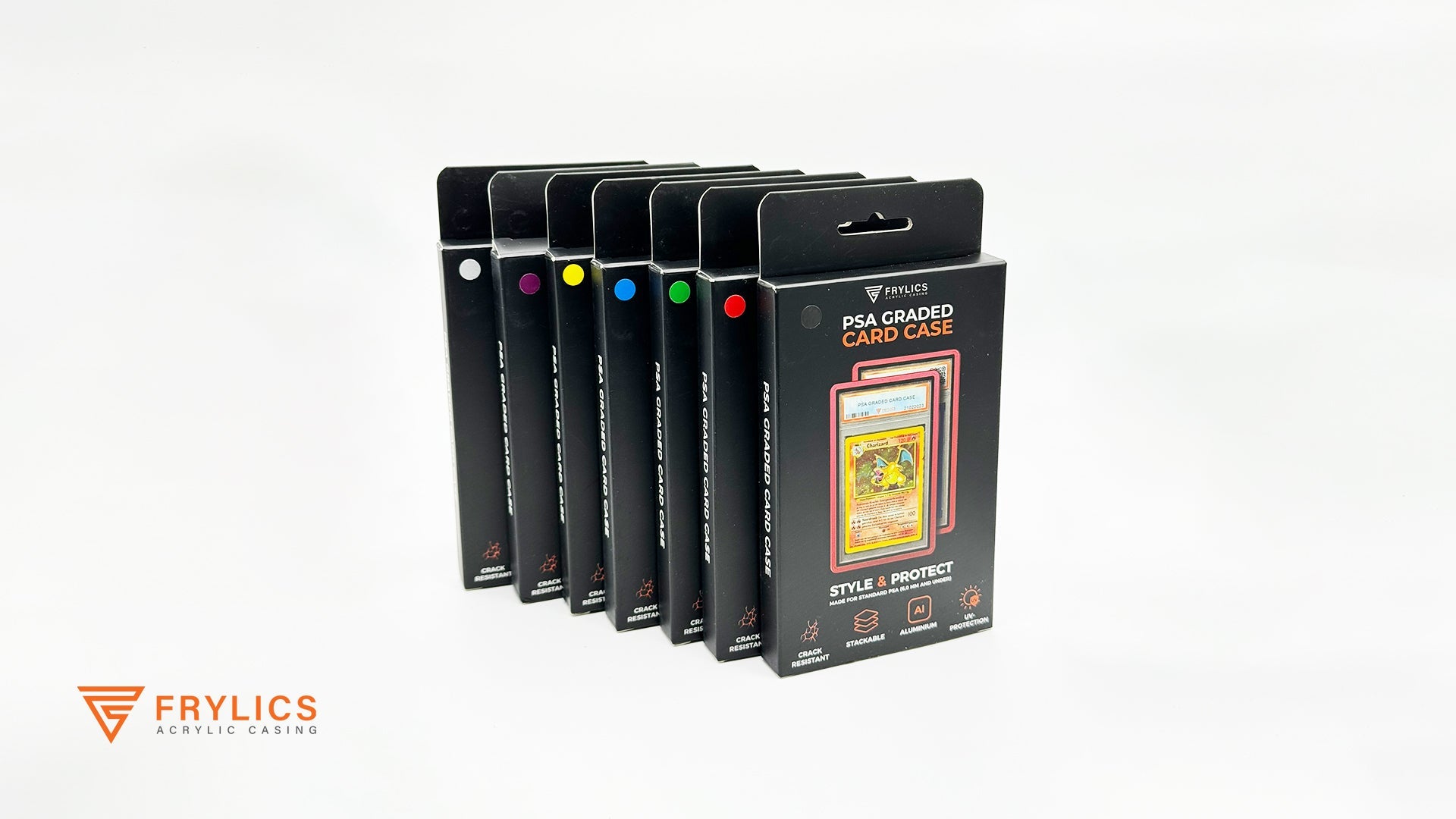 Aluminium PSA Graded Card Case - Frylics - Aluminium PSA Graded Card Case