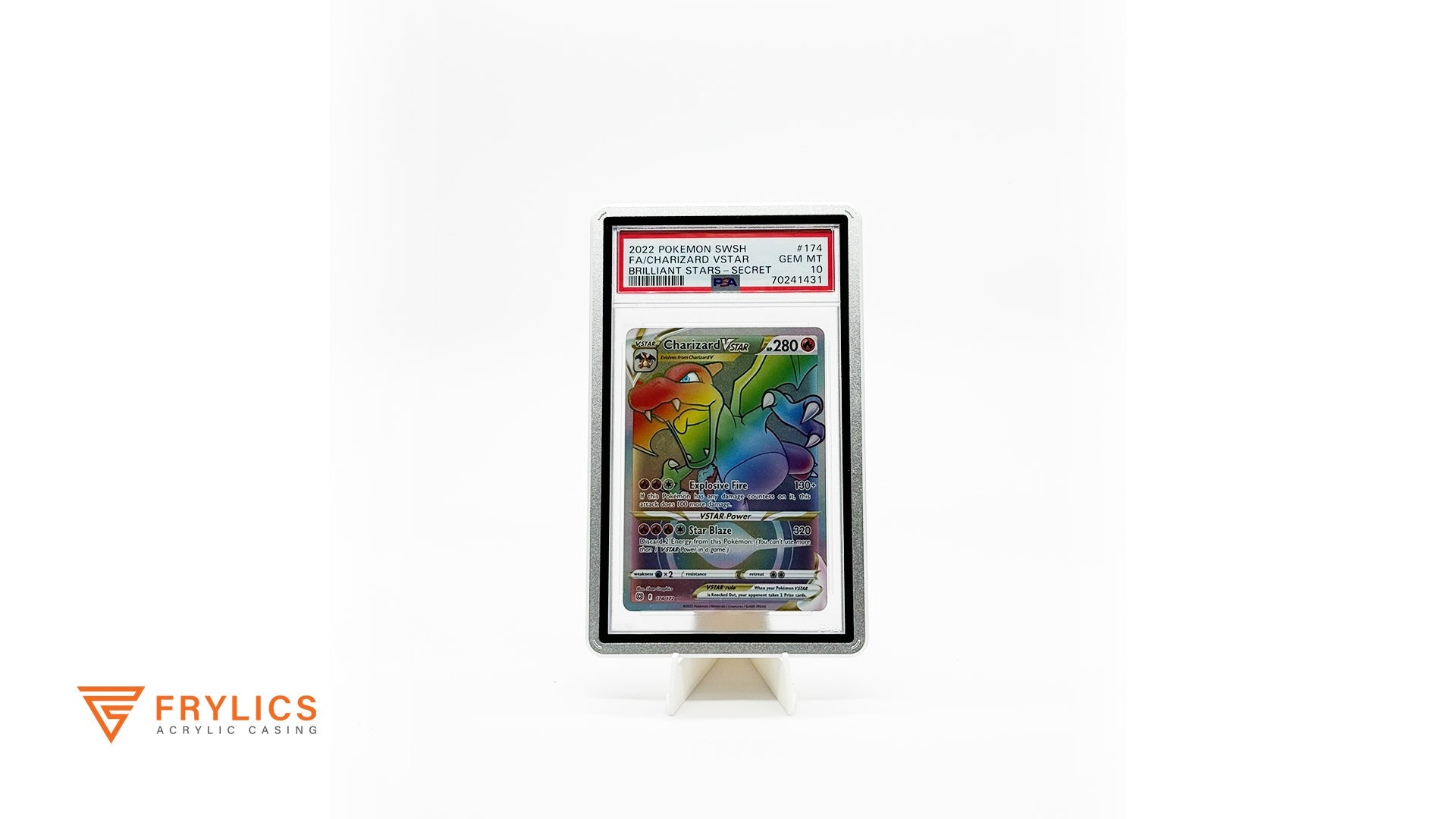 Aluminium PSA Graded Card Case - Frylics - Aluminium PSA Graded Card Case