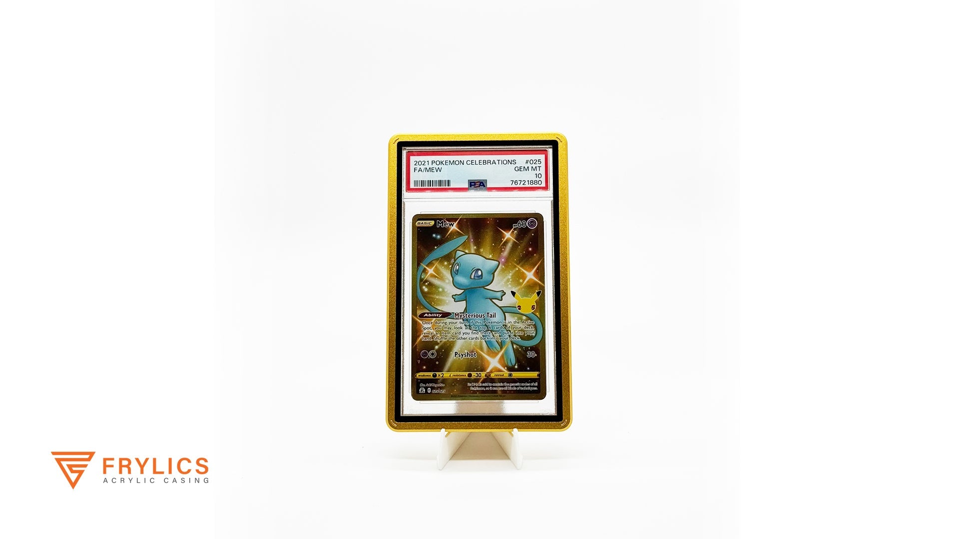 Aluminium PSA Graded Card Case - Frylics - Aluminium PSA Graded Card Case