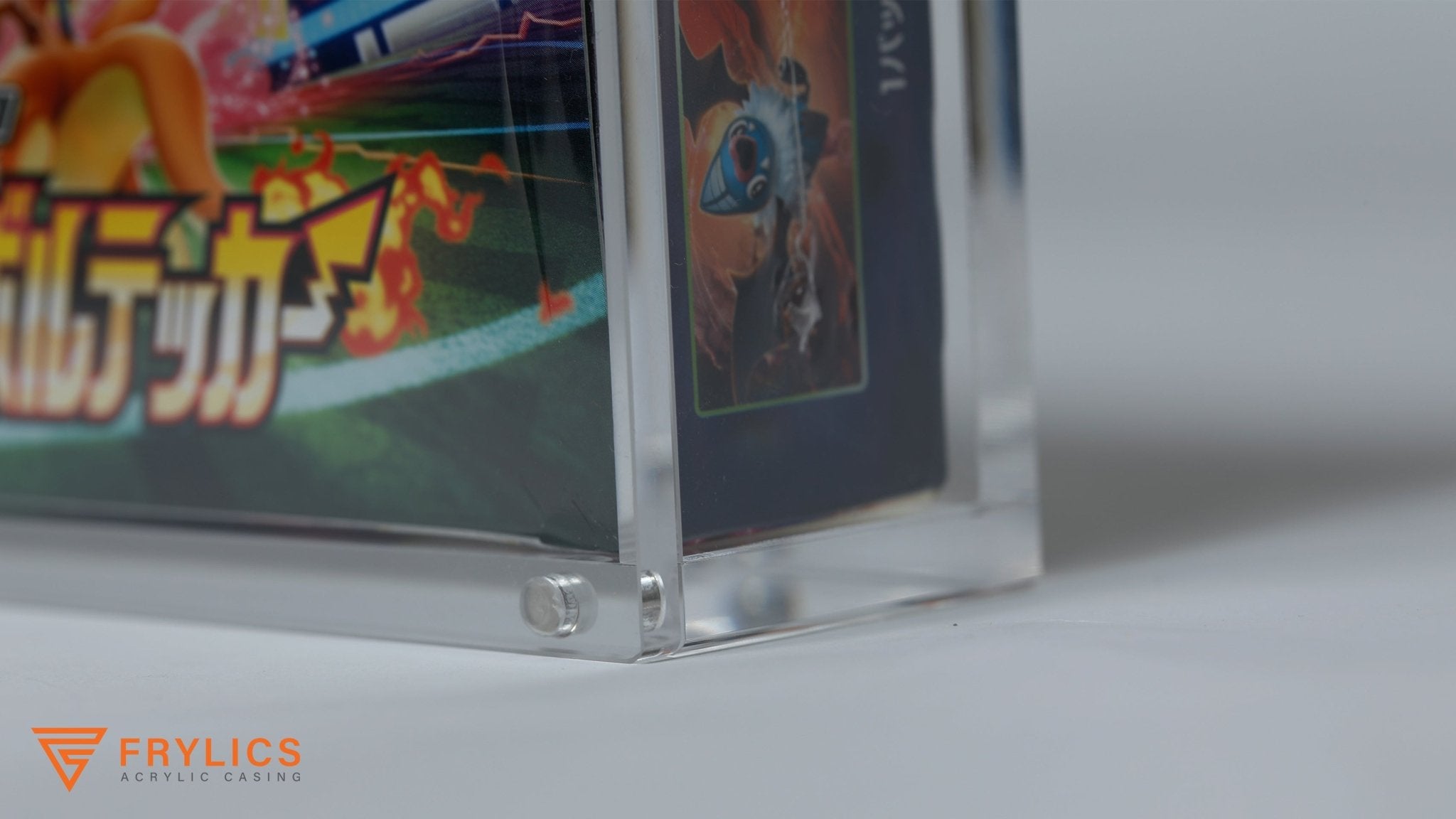 Booster Box Japans groot - Pokémon acryl case - Frylics - Pokémon Japans Booster box groot met VOLT TACKLE SWORD & SHIELD