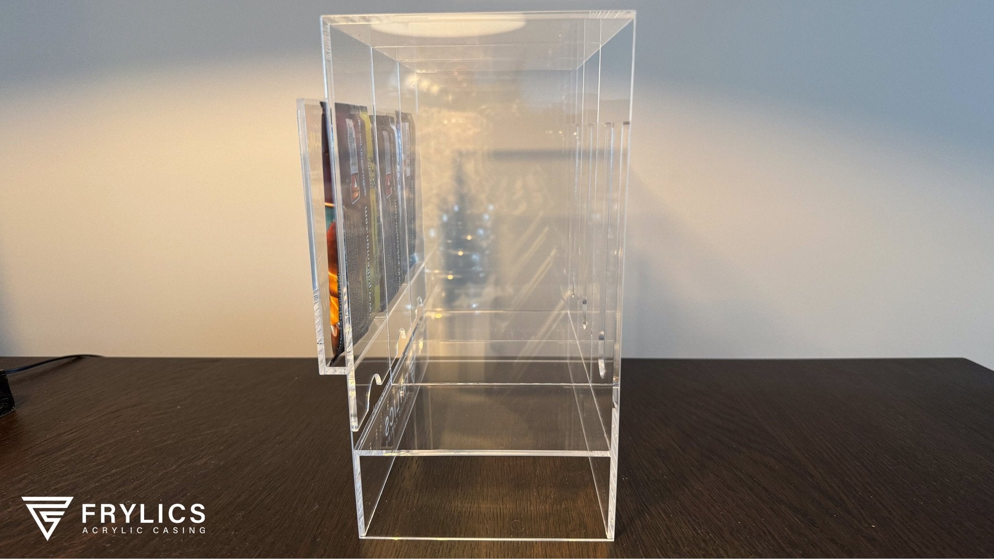 Booster pack dispenser 3-slot - Pokémon acryl case - Frylics - Booster pack dispenser 3-slot - Pokémon acryl case