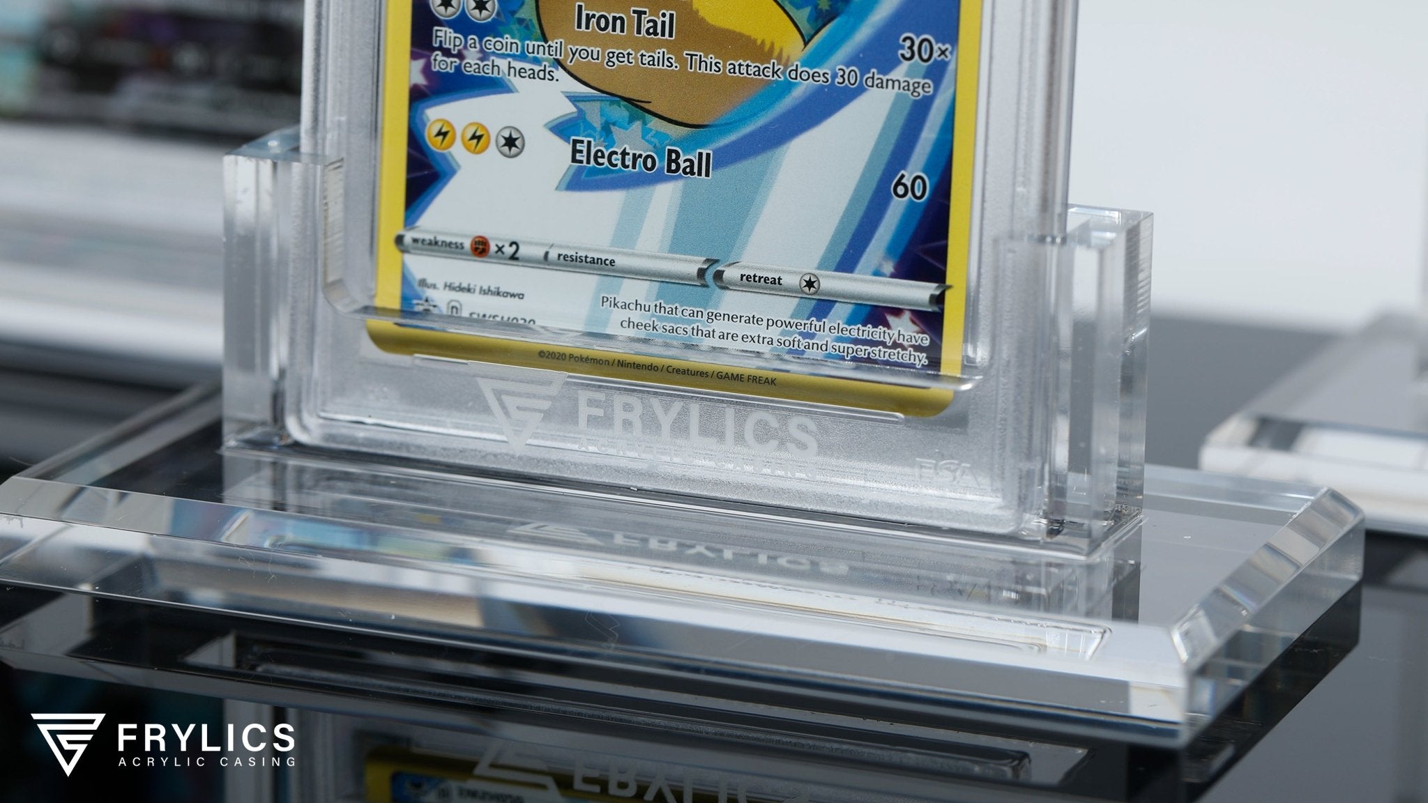 Graded kaart acryl standaard - Frylics - CGC & PSA Acryl stand standaard