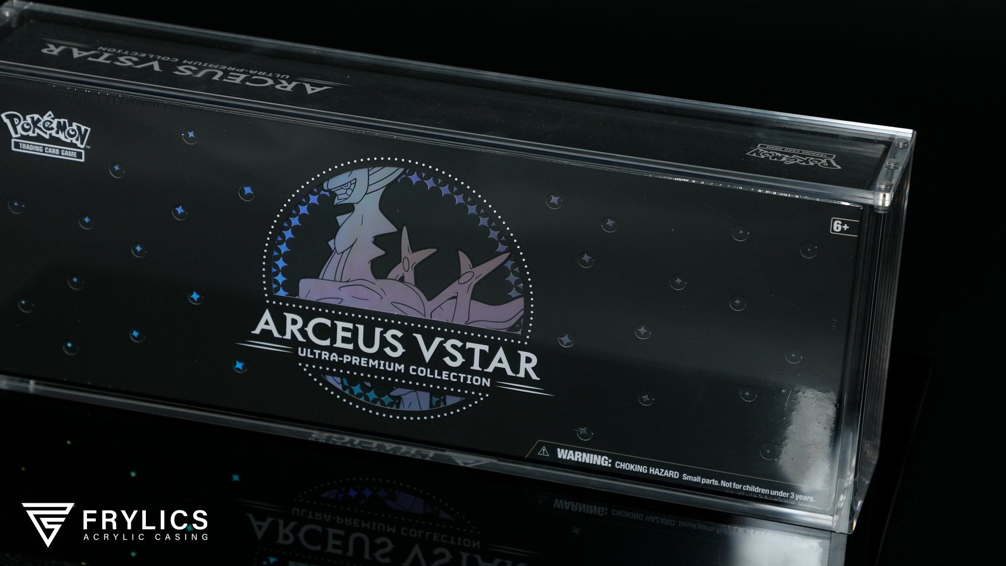 Ultra-Premium Collection Arceus VSTAR - Pokémon acryl case - Frylics - UPC Ultra Premium Collection Arceus Vstar Acryl case
