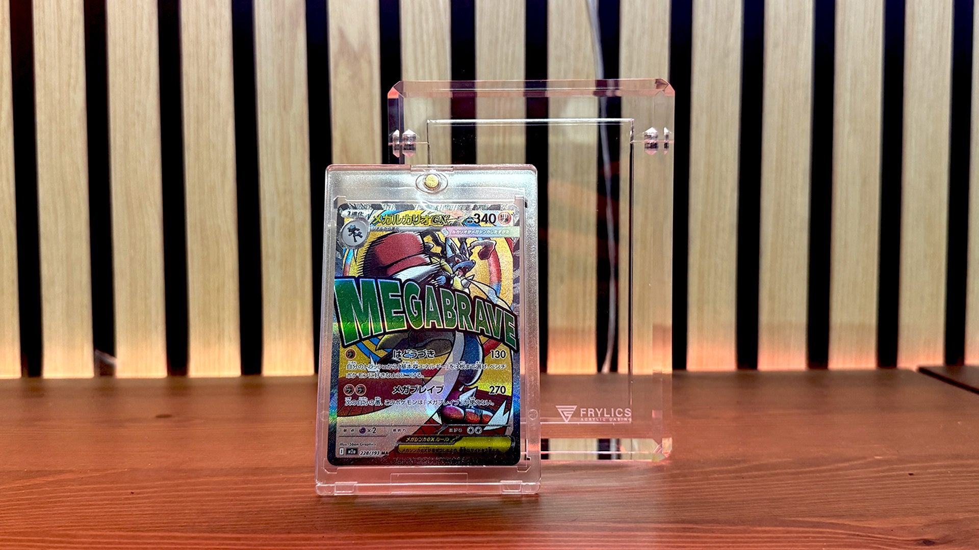 Acryl Case - 1-kaart acryl houder acryl blok