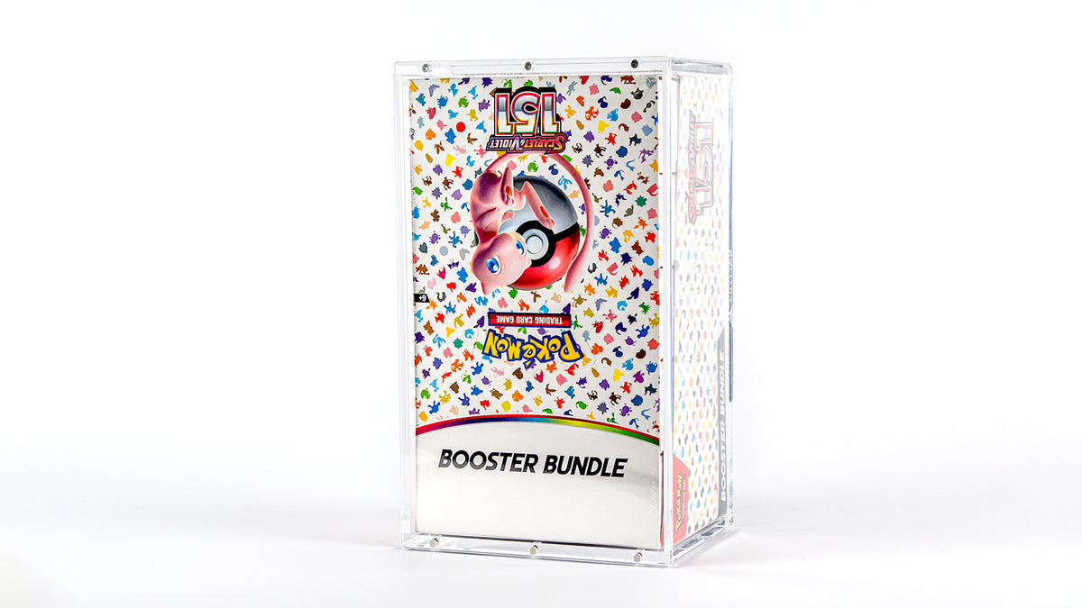 Acrylic Case - Pokmon Booster Bundle Display | Frylics.nl