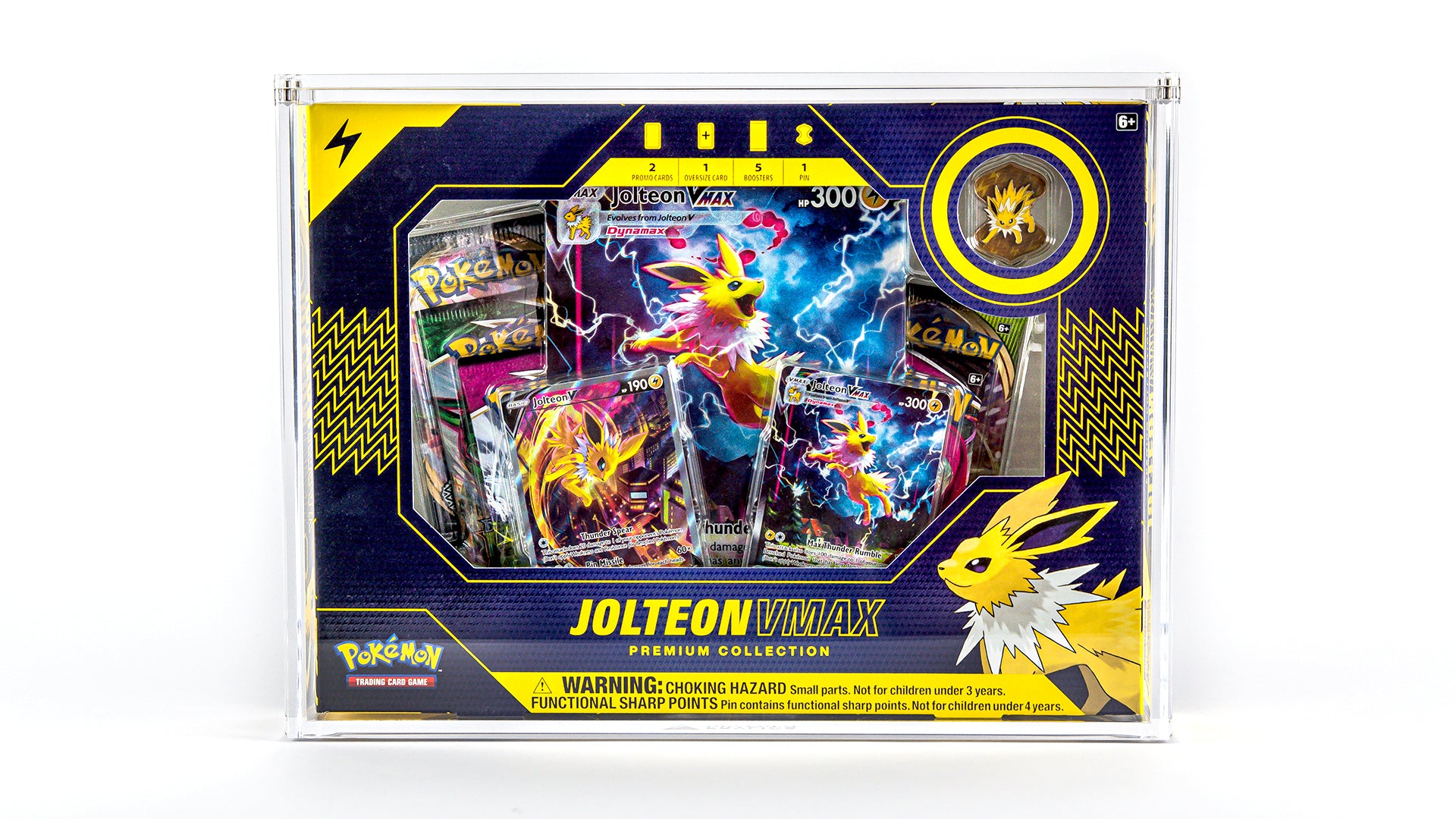 Acrylic Case - Jolteon / Vaporeon / Flareon Vmax Premium Collection Bo