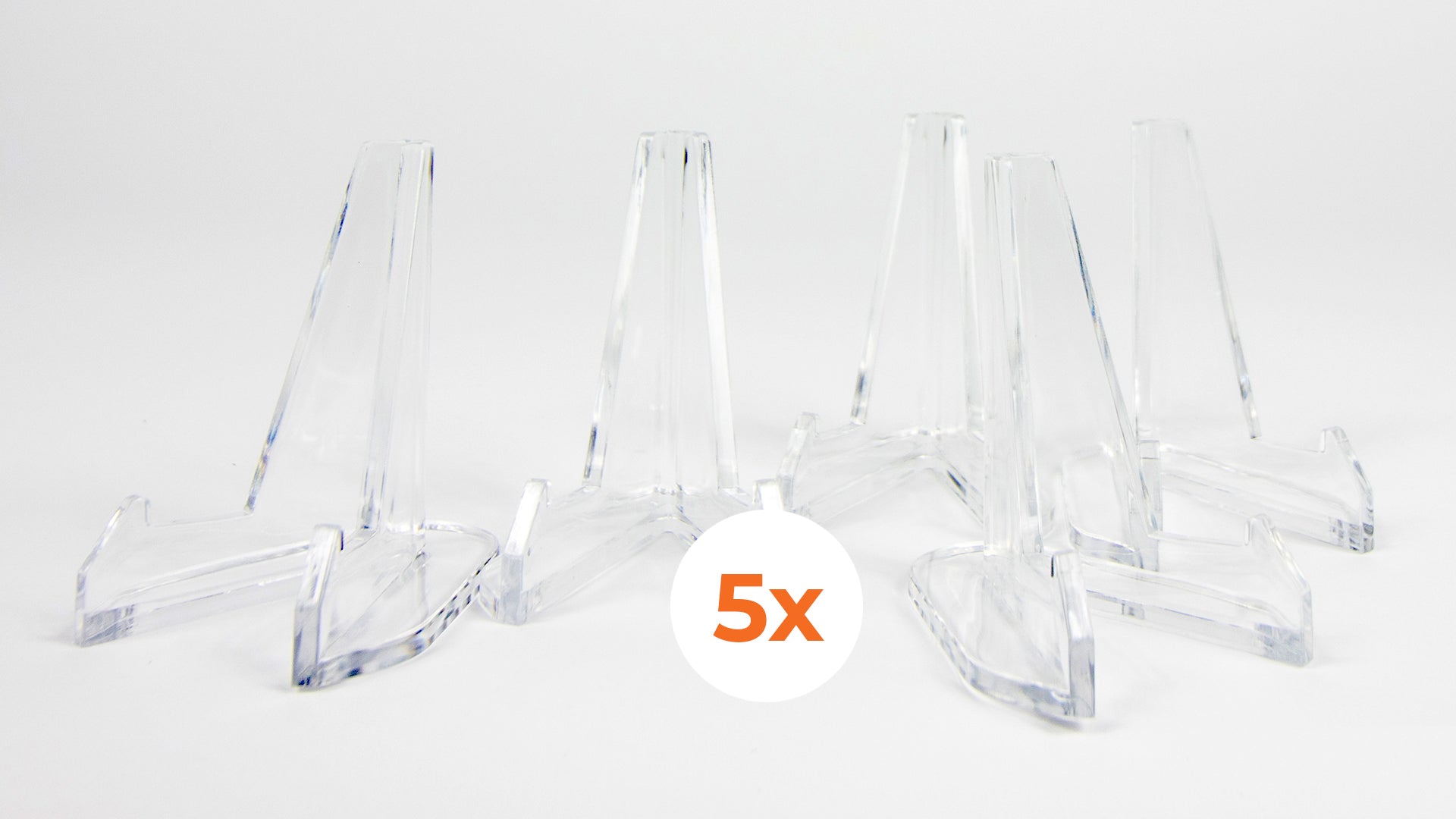 Acrylic mini stand - 5 pieces