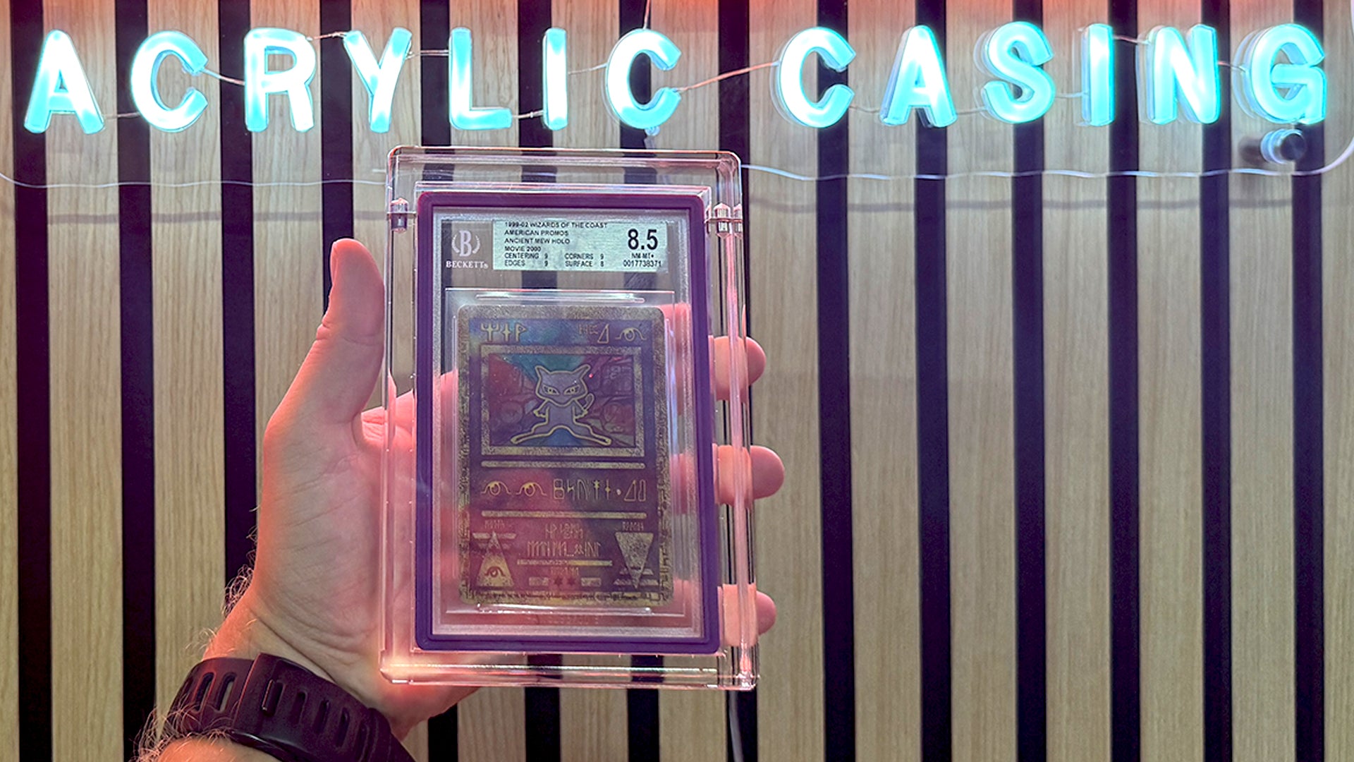 Acryl Case - Beckett (BGS) 1-slot acryl blok voor GradedGuard