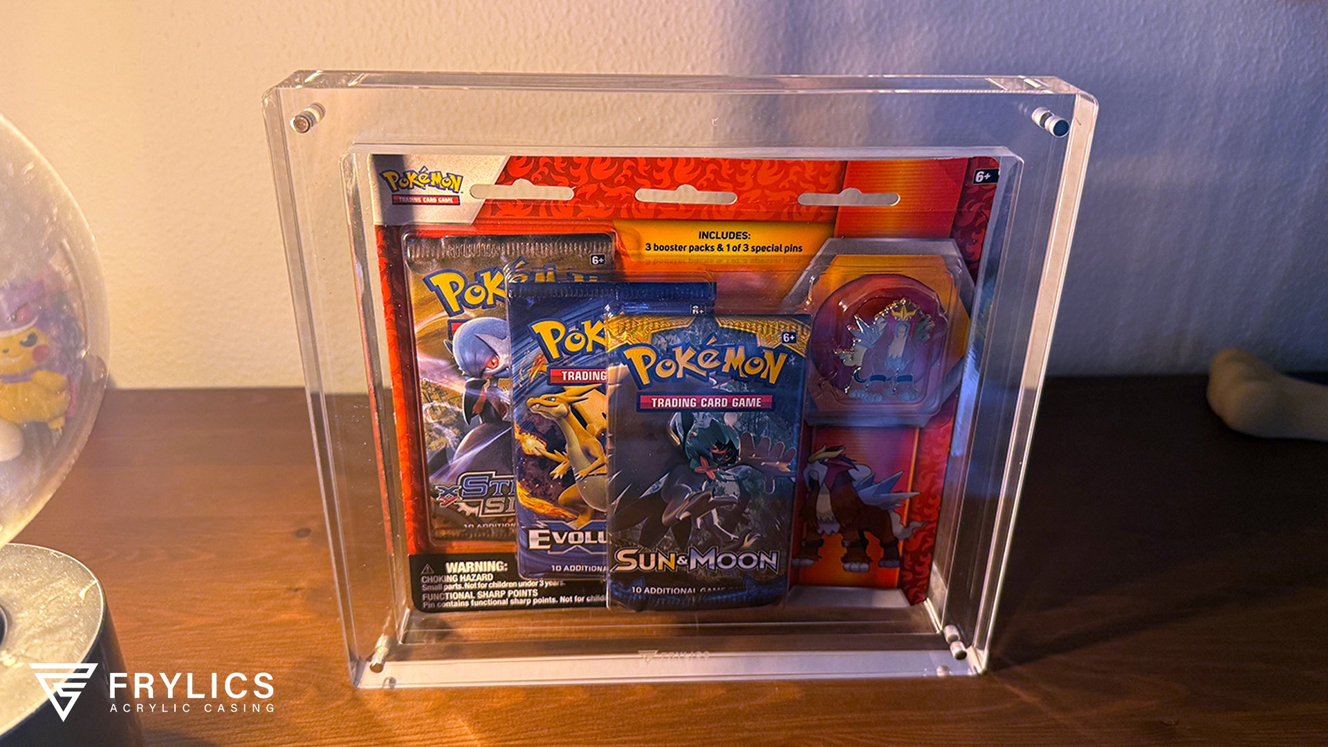 Pokémon Blister 3-pack - Acryl Case