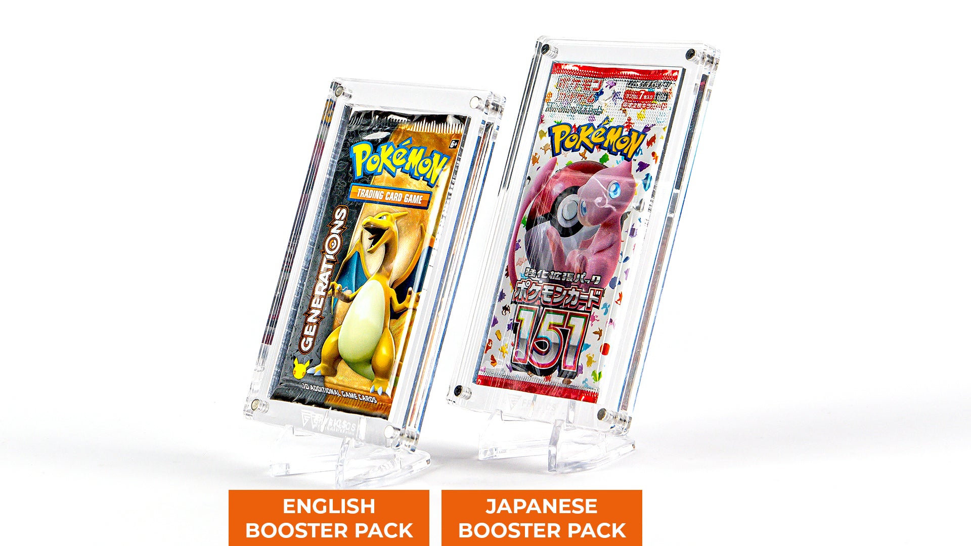 Acrylic Case - Booster pack 1 slot