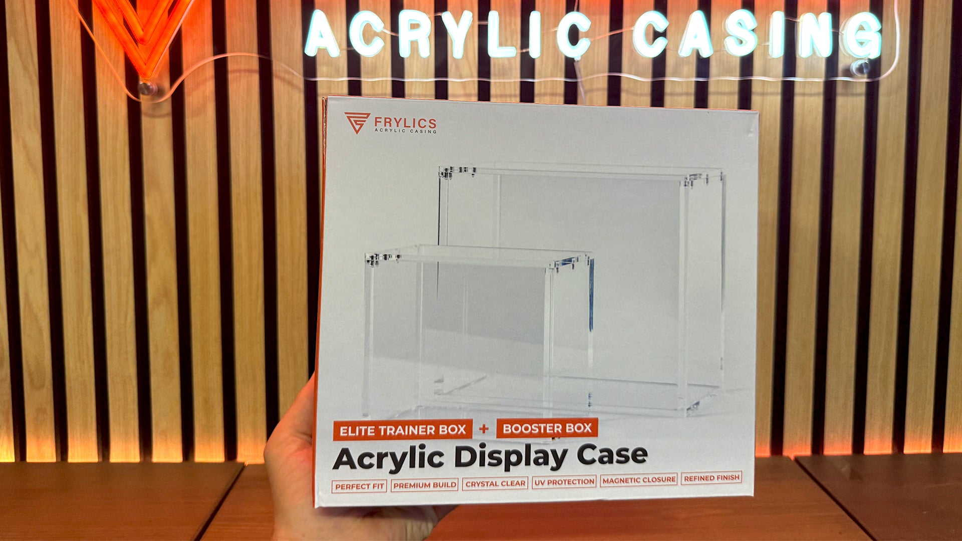 Acrylic Case bundle - Pokémon Elite Trainer Box + Booster Box