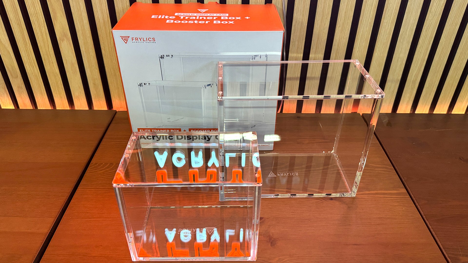 Acrylic Case bundle - Pokémon Elite Trainer Box + Booster Box