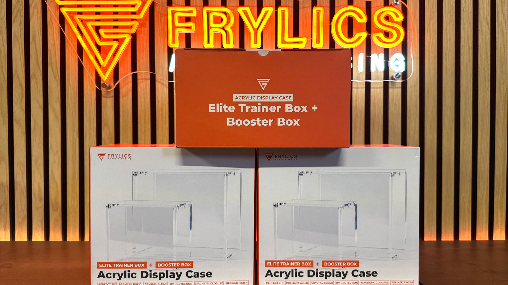 Acrylic Case bundle - Pokémon Elite Trainer Box + Booster Box