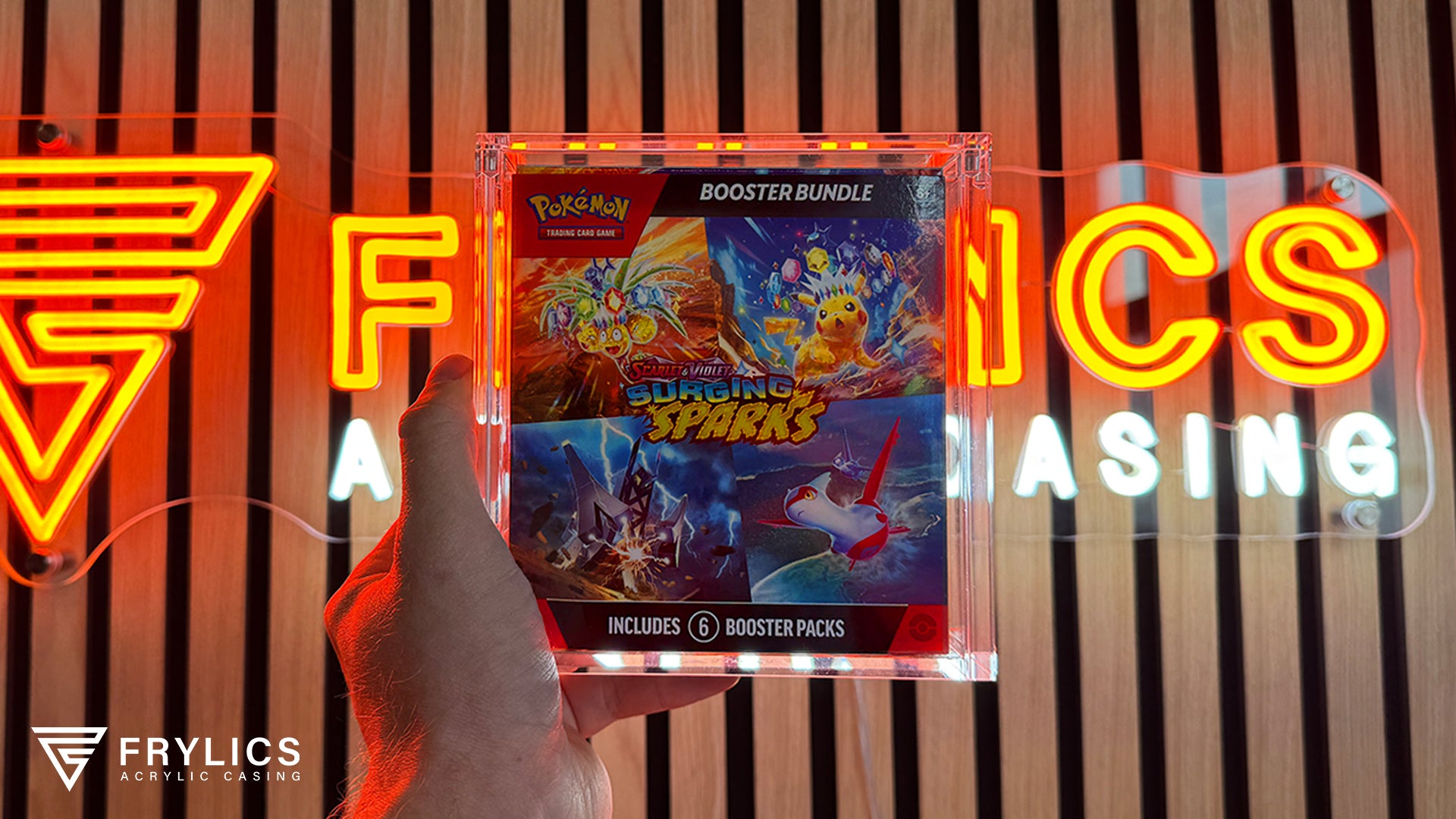 Pokémon Booster Bundle USA - Acryl Case