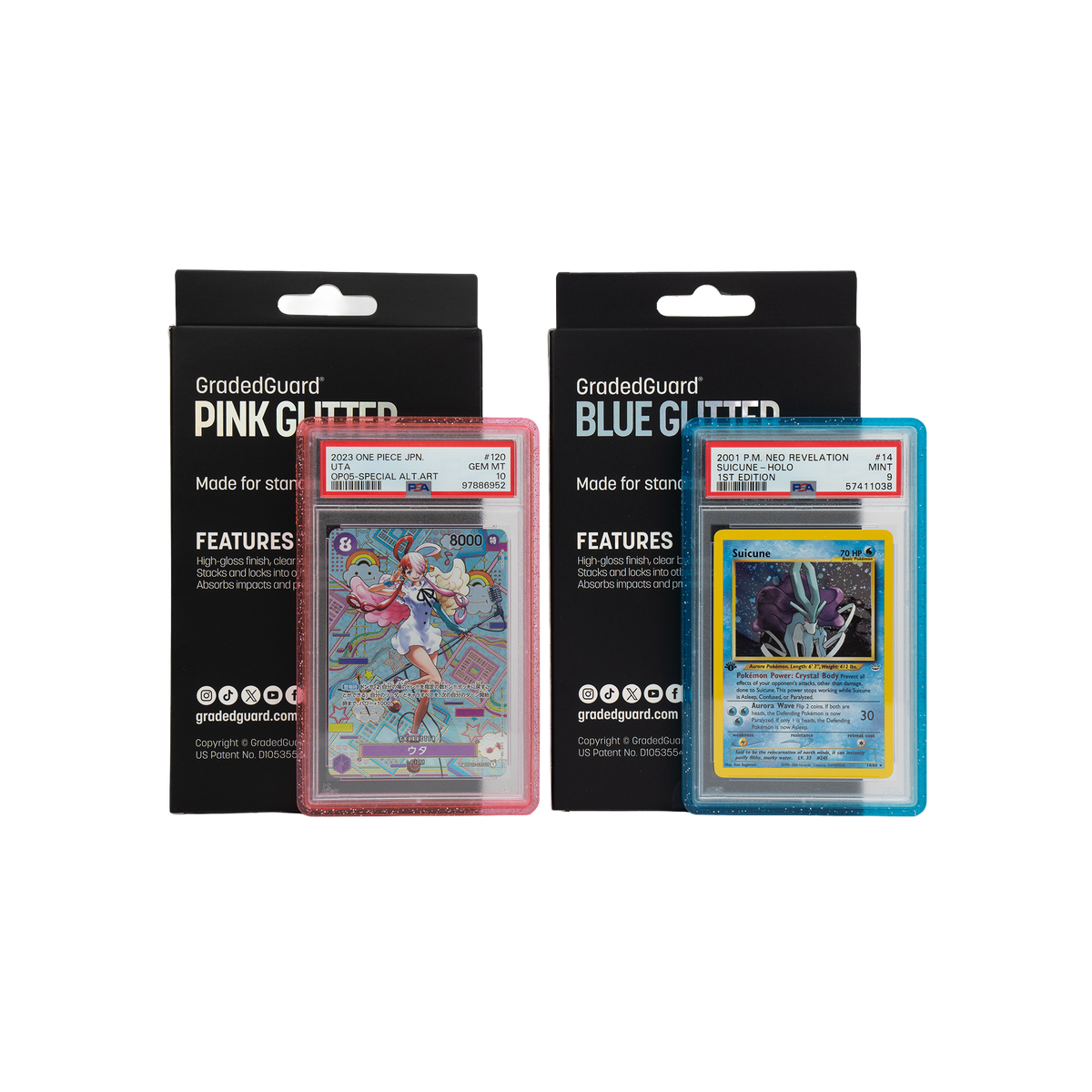 GradedGuard PSA Limited Edition Case - Pink Glitter