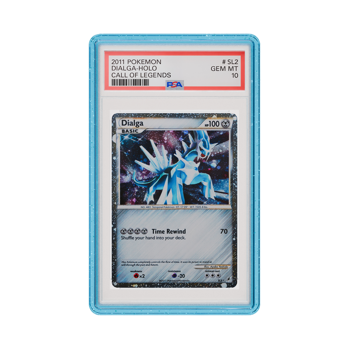 GradedGuard PSA Limited Edition Case - Blue Glitter
