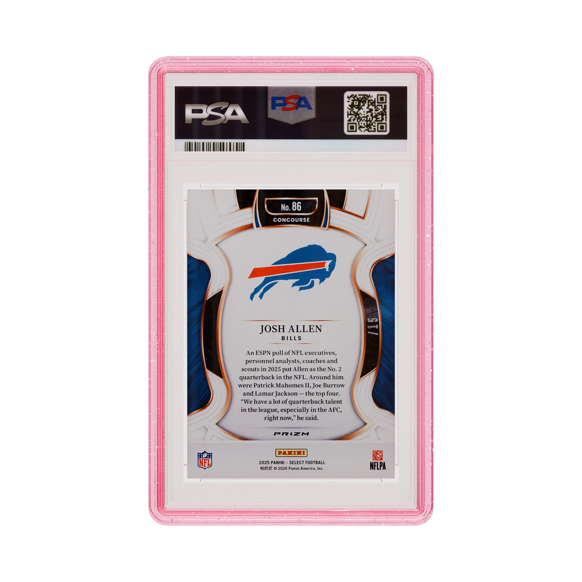 GradedGuard PSA Limited Edition Case - Pink Glitter