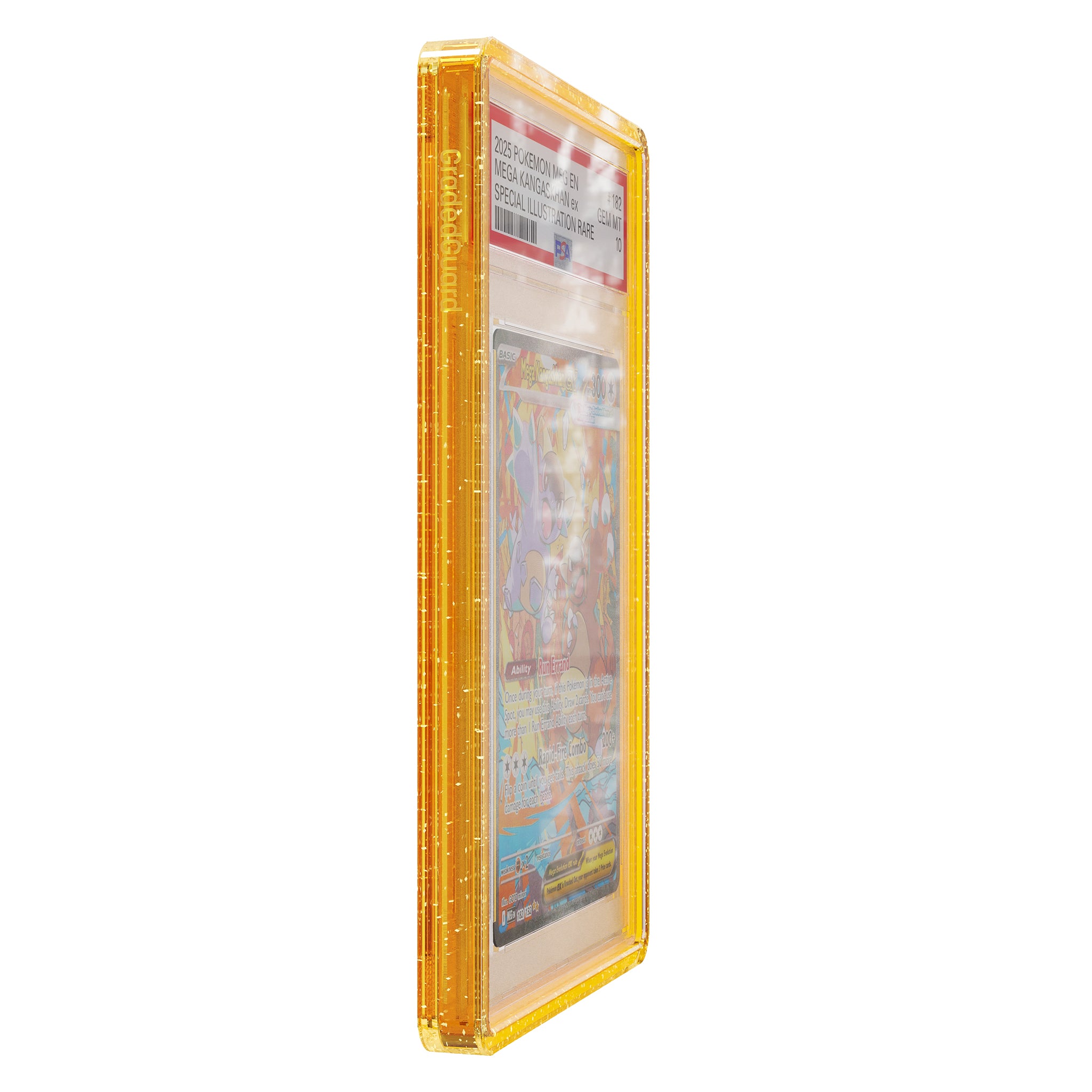 GradedGuard PSA Limited Edition Case - Yellow Glitter