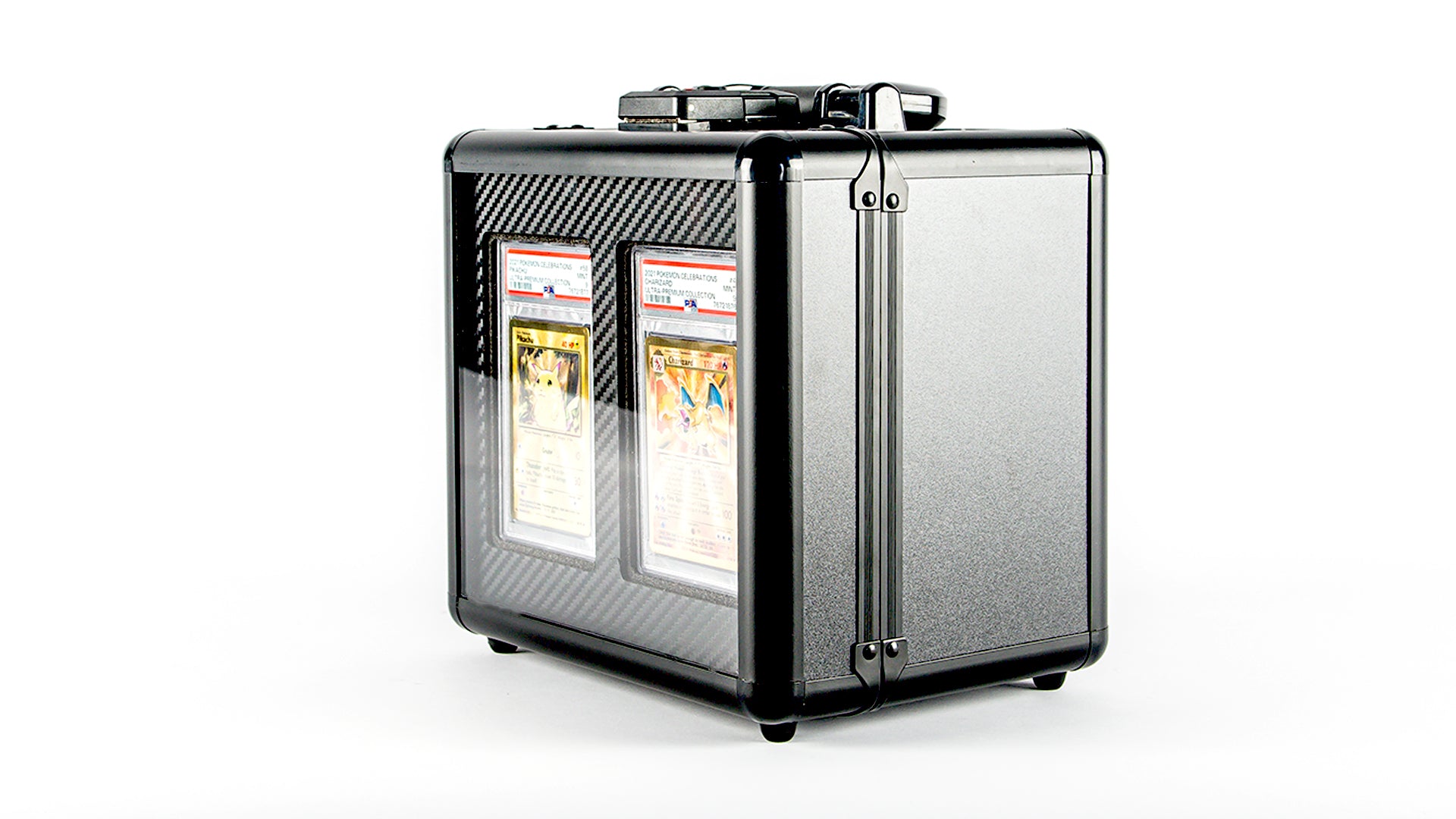 Graded card bib case 2' Display
