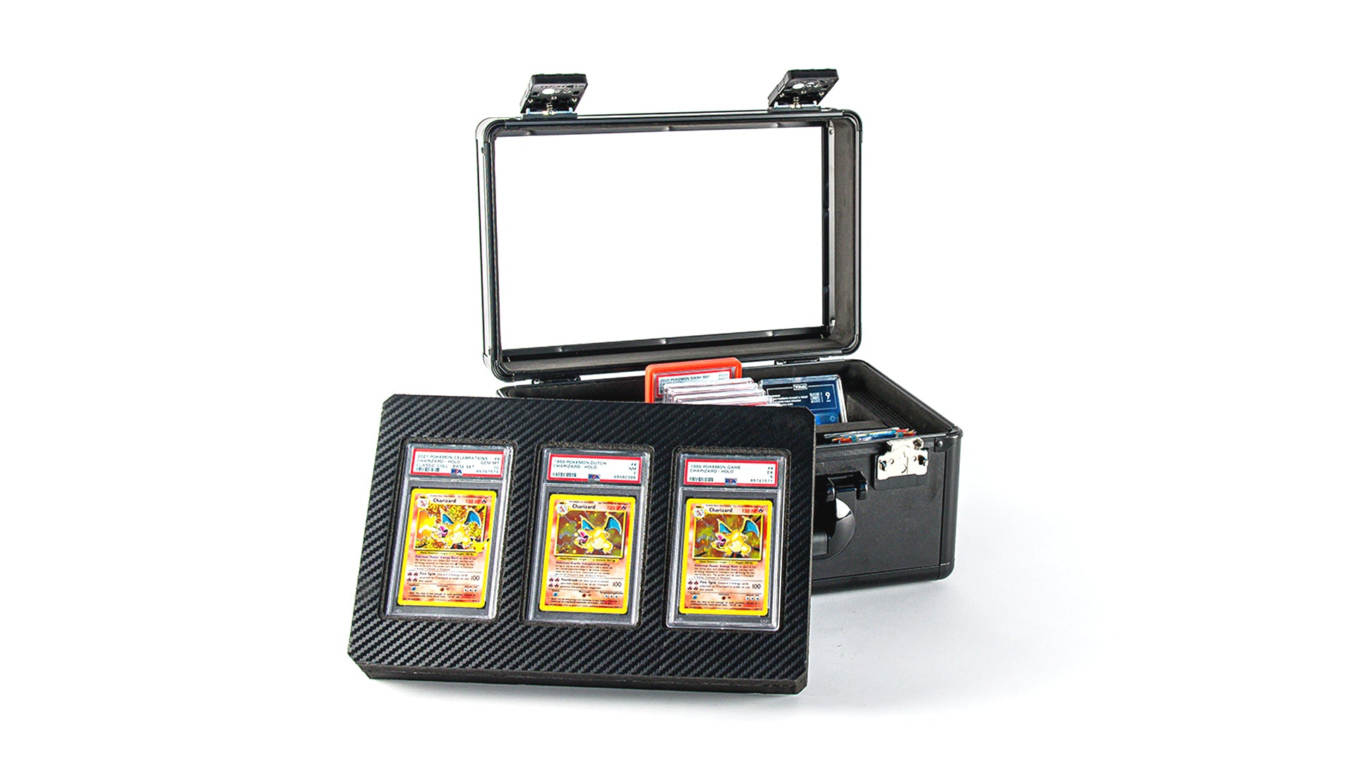 Graded card bib case 3' Display
