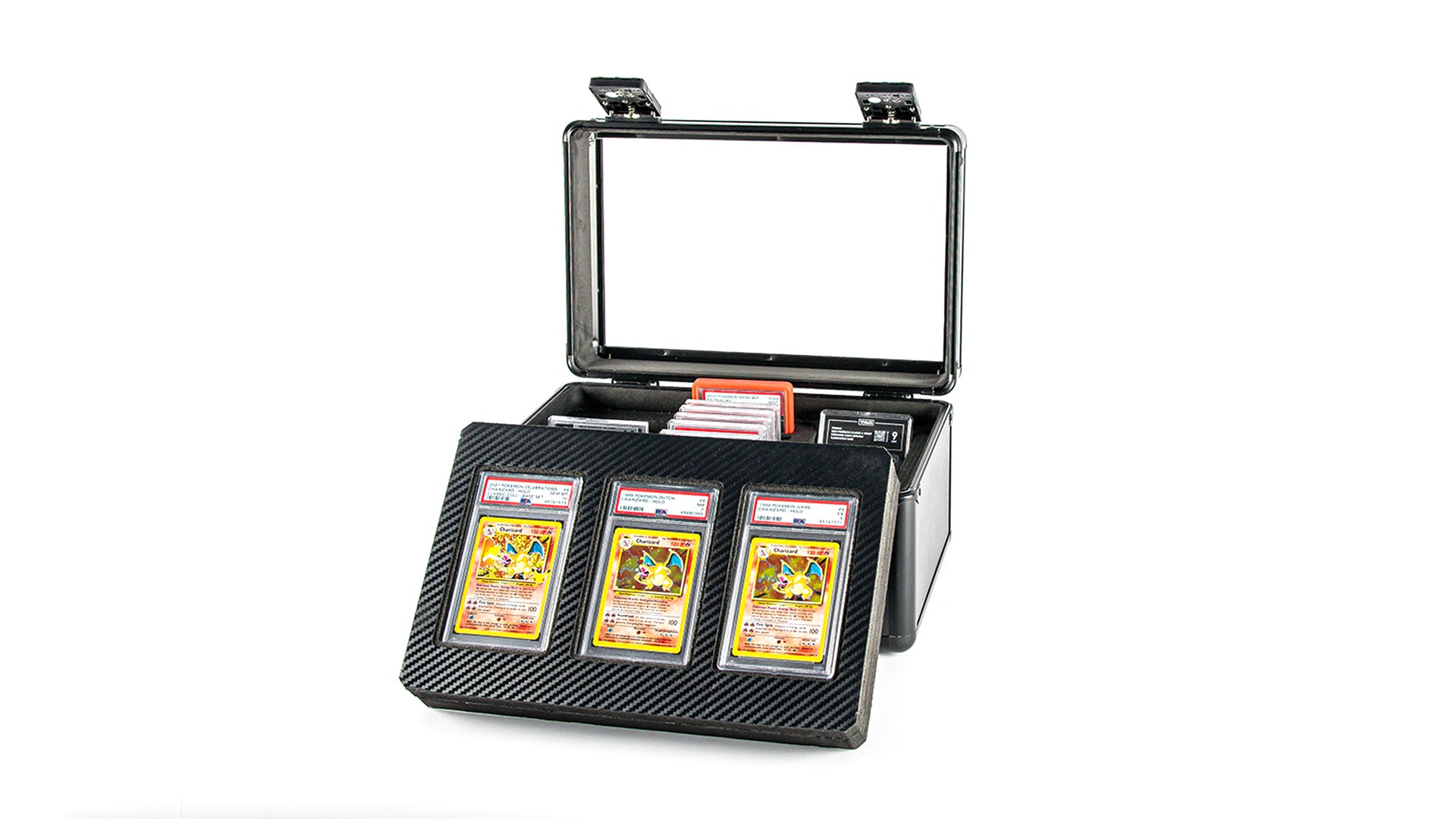 Graded card bib case 3' Display