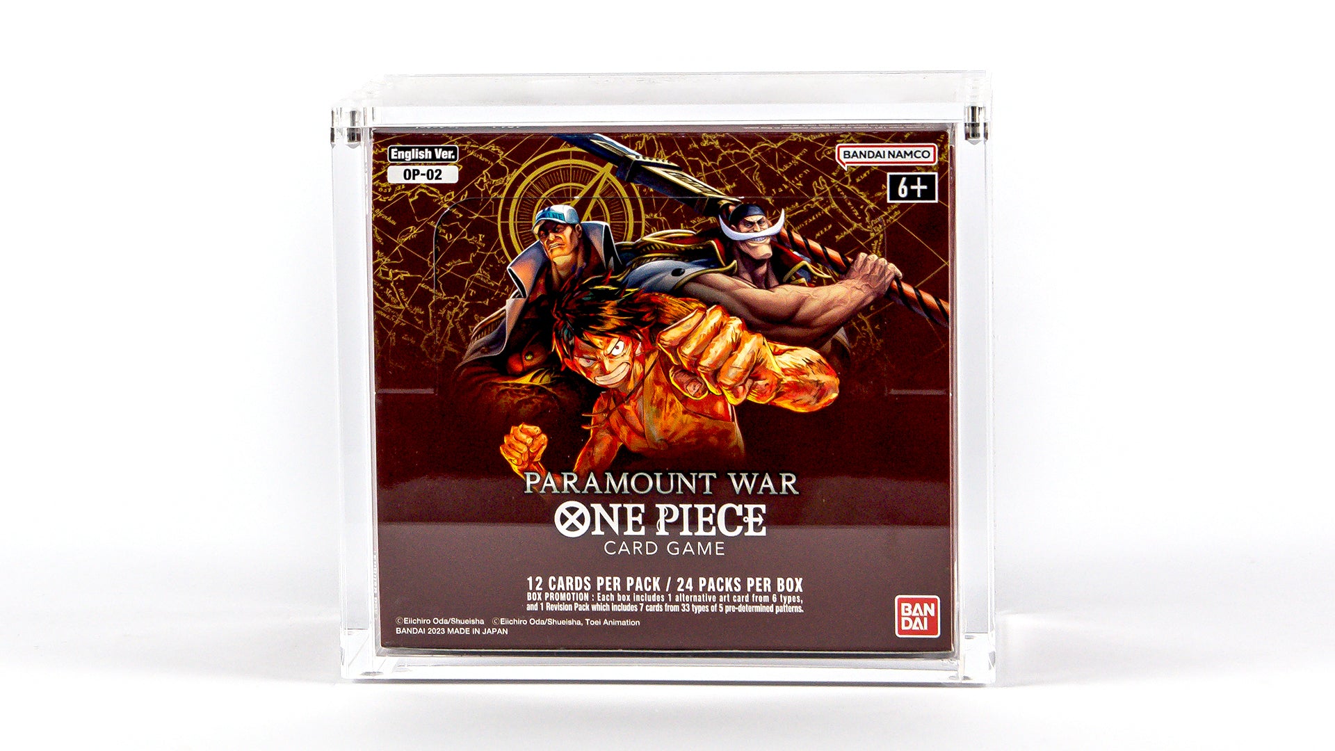 Acryl Case - One Piece OP-3 & OP-1 + 2 Reprint (Engels)