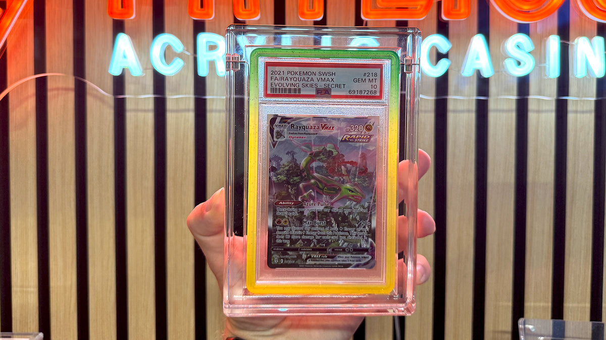 Acryl Case - PSA 1-slot acryl blok voor GradedGuard