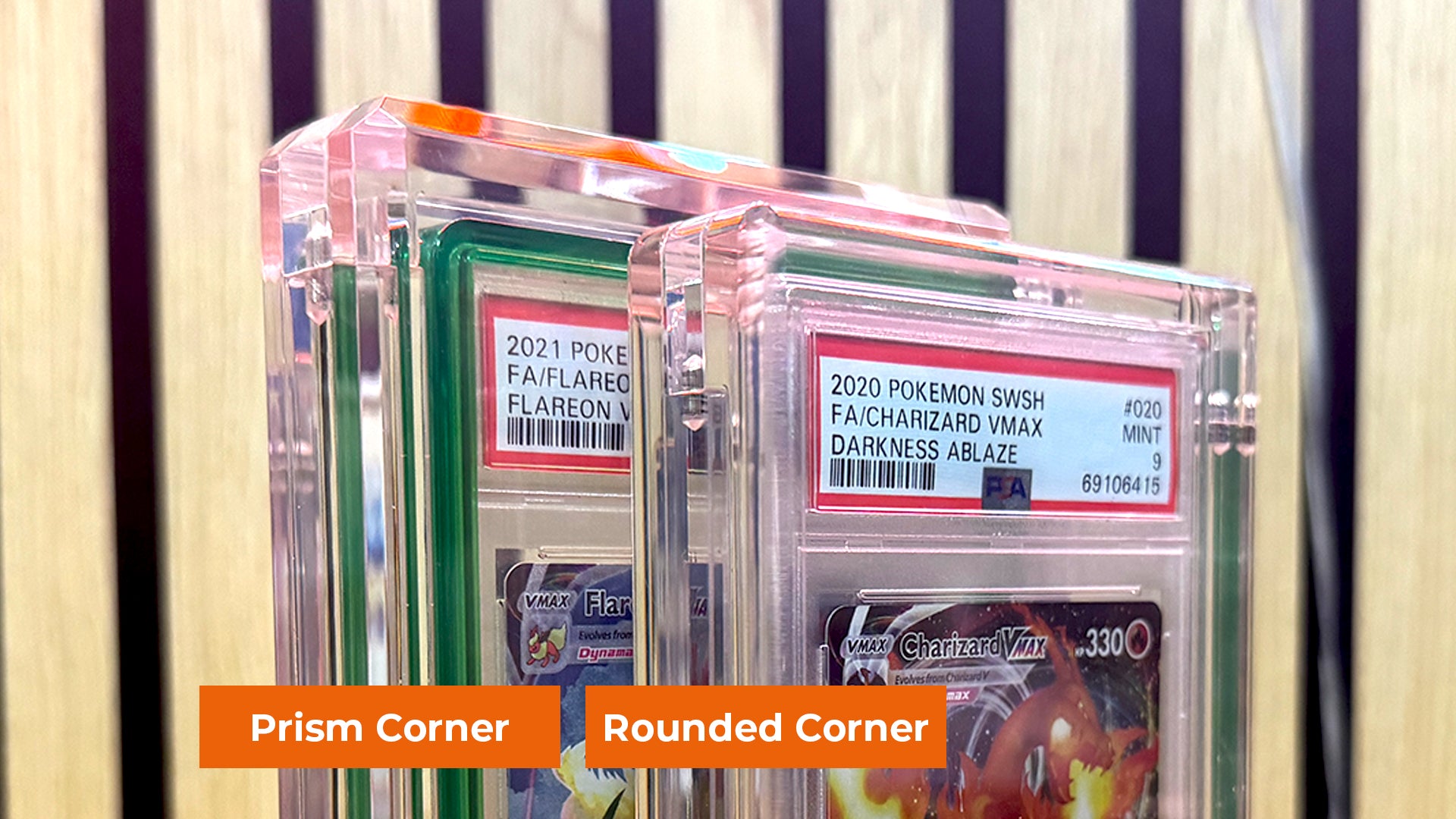 Acryl Case - PSA 1-slot acryl blok voor GradedGuard