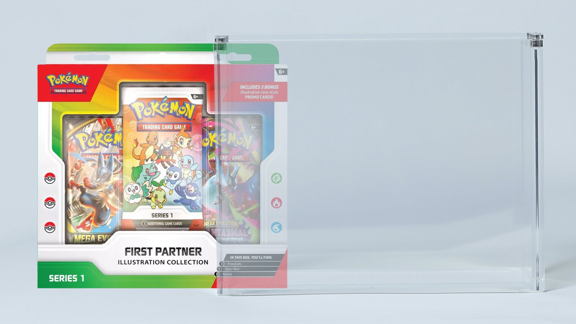 Acrylic Case - Pokémon First Partner Illustration Collection