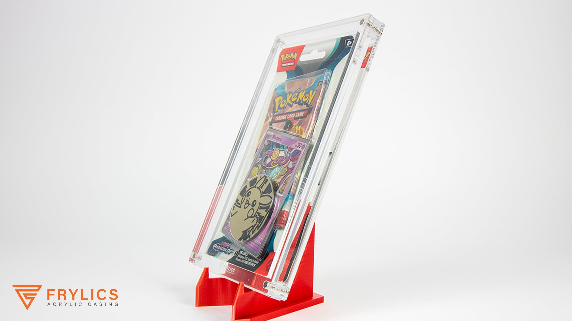 Sleeved booster / modern blister - acrylic case